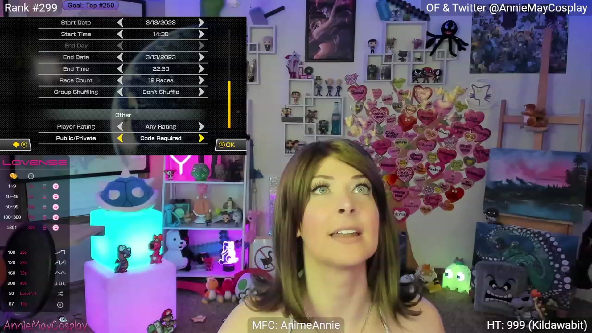 Gallery image thumbnail from AnimeAnnie's myfreecams stream on, 03/14/2023, 03:35 image 7 of 20