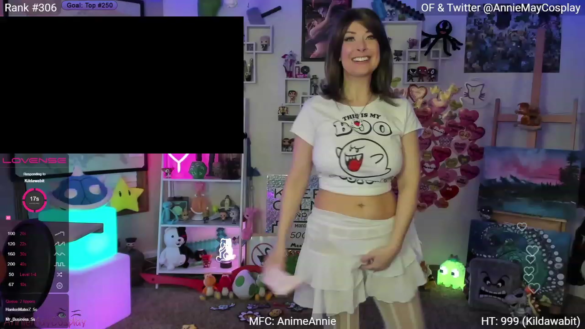 Gallery image thumbnail from AnimeAnnie's myfreecams stream on, 03/14/2023, 03:35 image 4 of 20