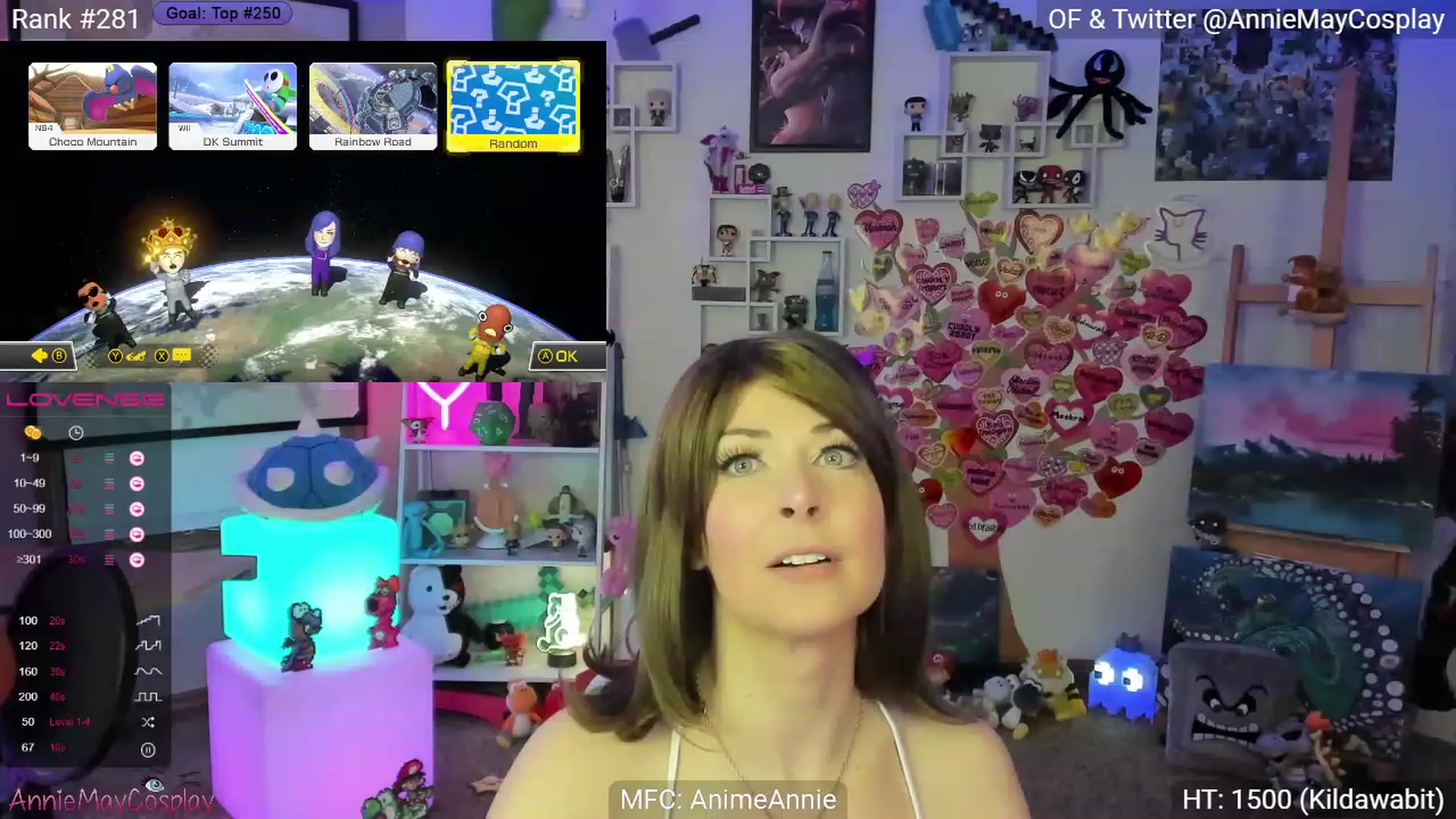 Gallery image thumbnail from AnimeAnnie's myfreecams stream on, 03/14/2023, 03:35 image 12 of 20