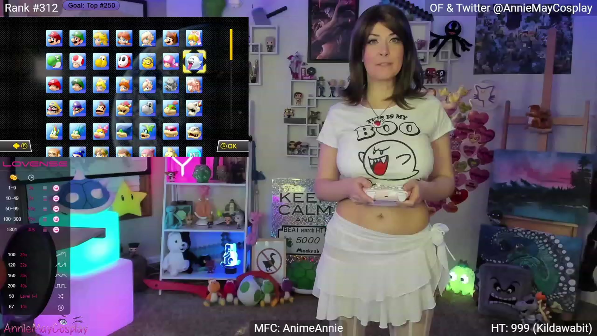 Gallery image thumbnail from AnimeAnnie's myfreecams stream on, 03/14/2023, 03:35 image 1 of 20