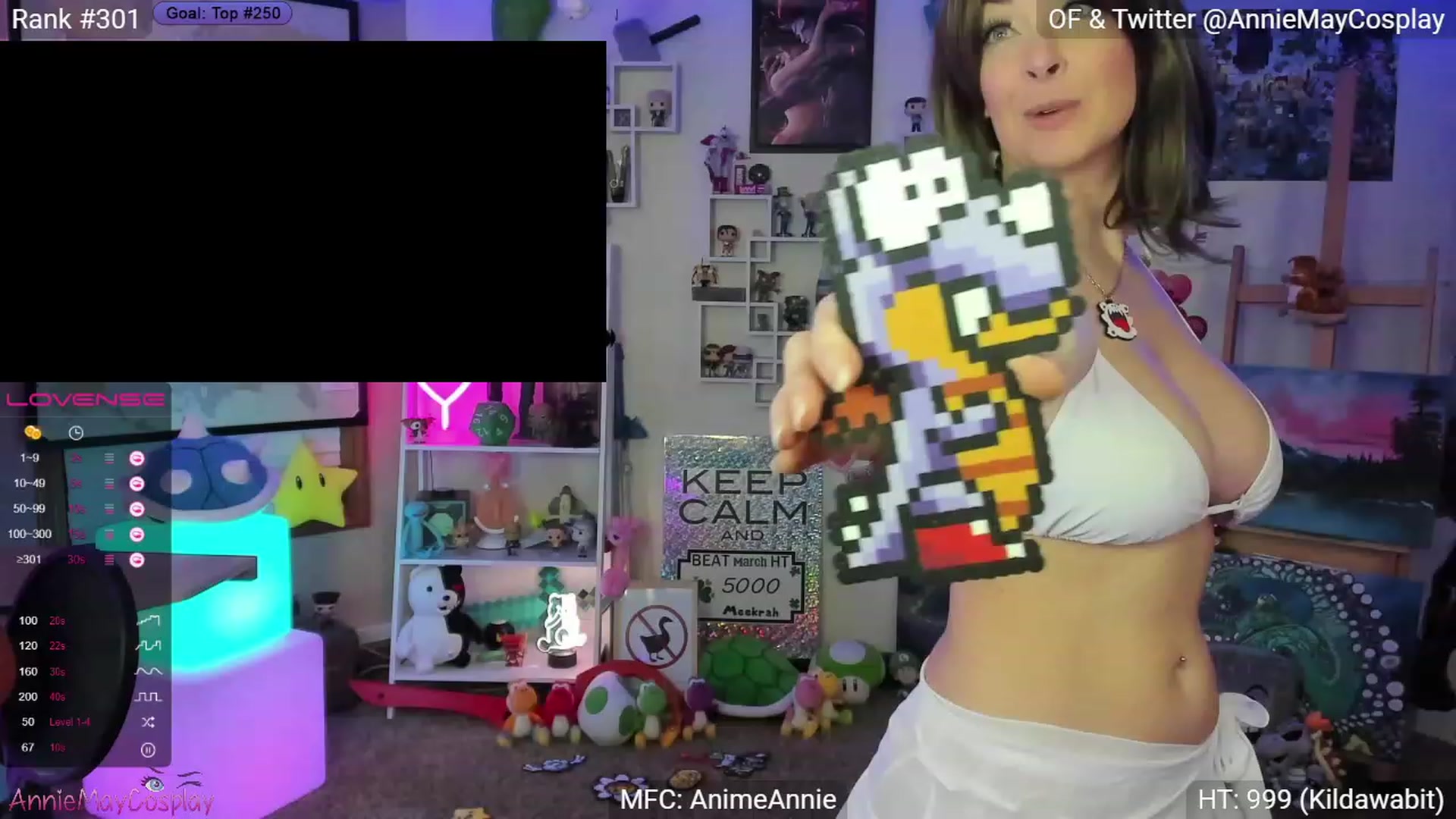 Gallery image thumbnail from AnimeAnnie's myfreecams stream on, 03/14/2023, 03:35 image 5 of 20