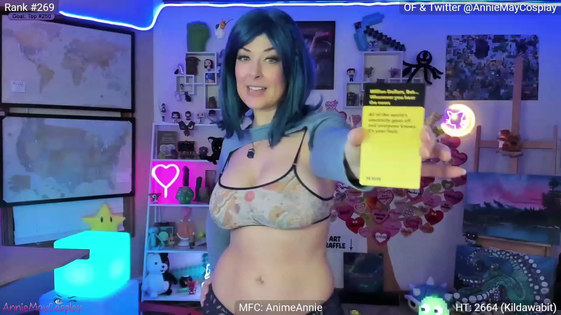 Gallery image thumbnail from AnimeAnnie's myfreecams stream on, 03/16/2023, 03:13 image 13 of 20