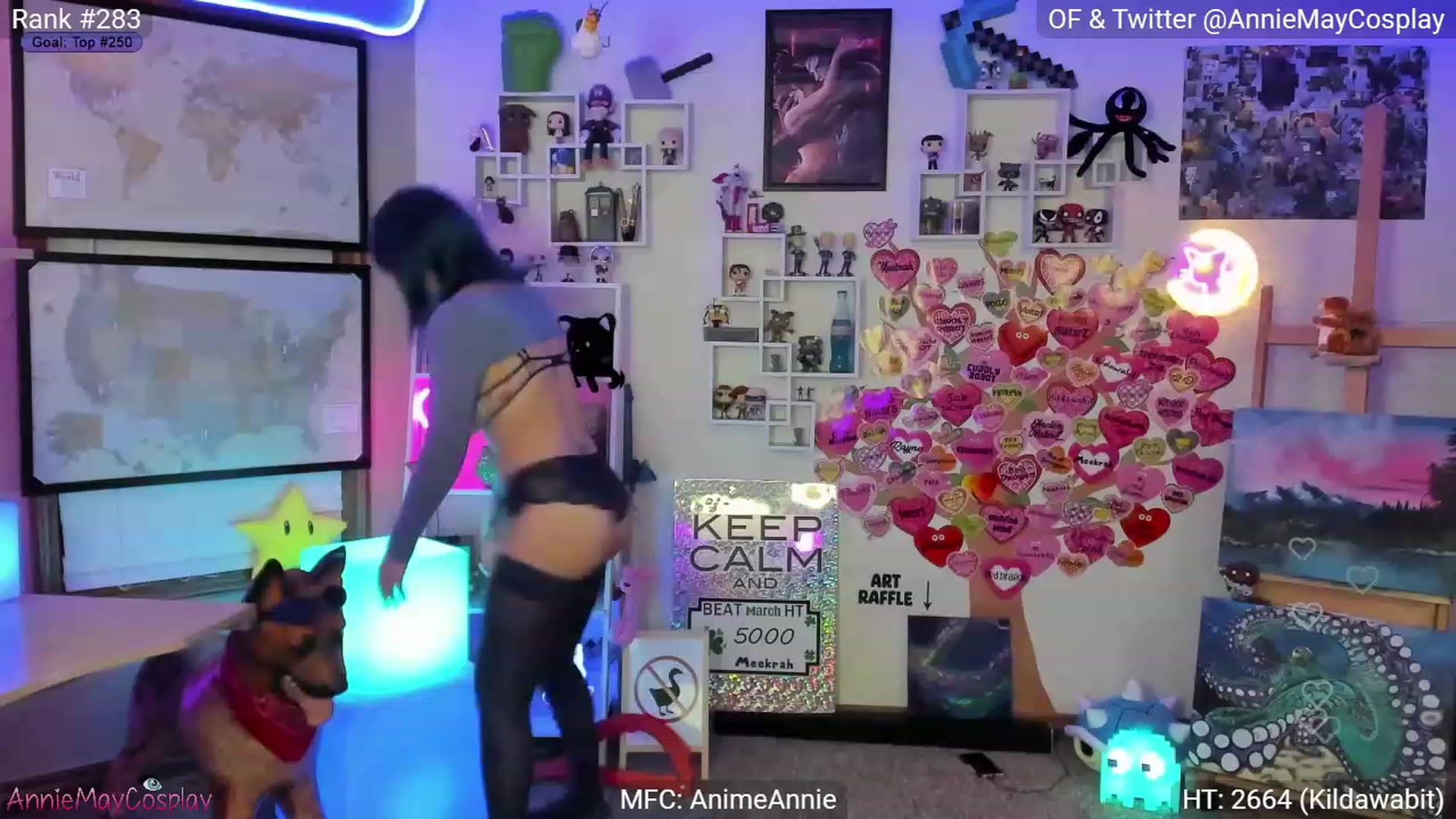 Gallery image thumbnail from AnimeAnnie's myfreecams stream on, 03/16/2023, 03:13 image 5 of 20