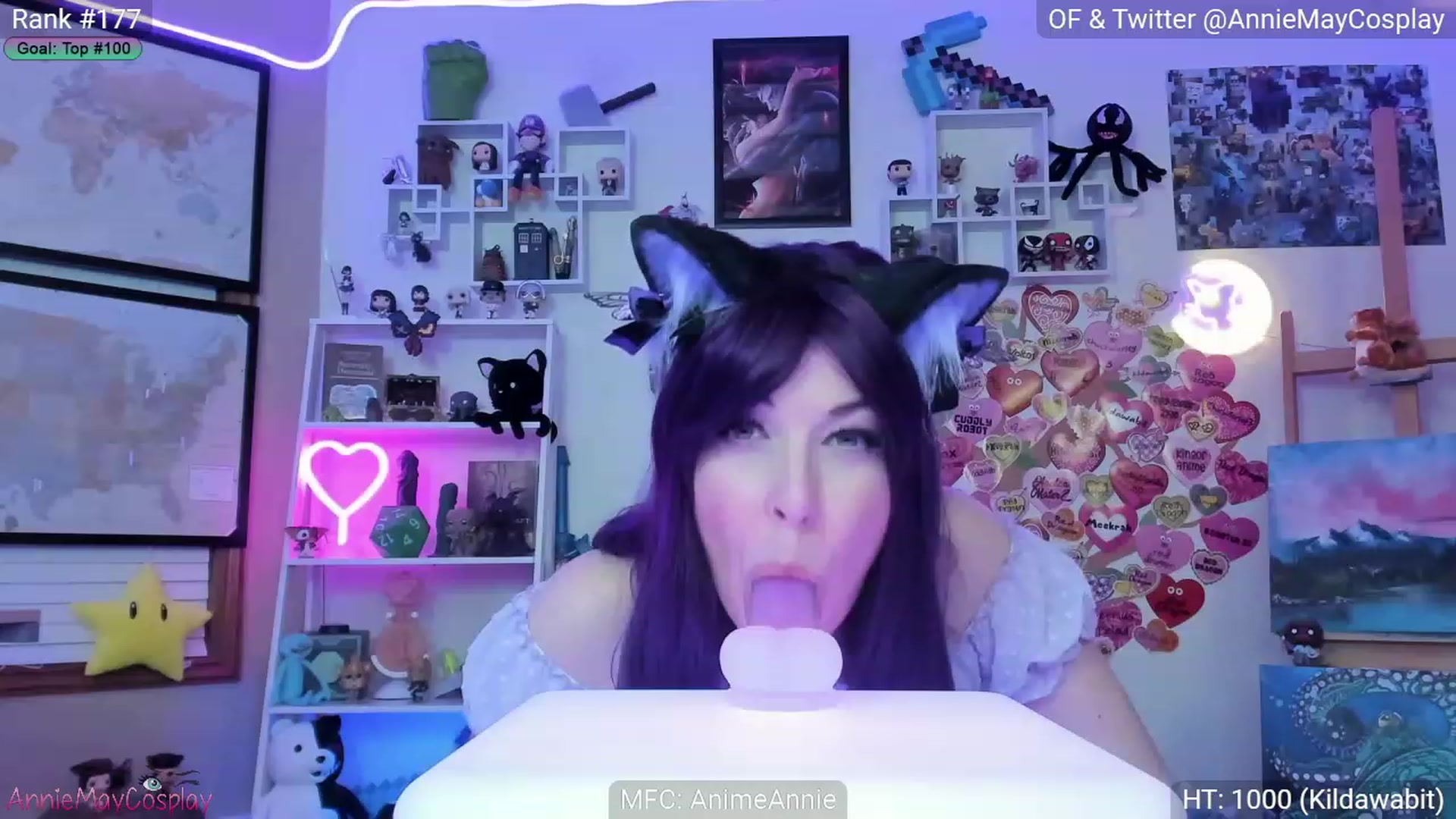 Gallery image thumbnail from AnimeAnnie's myfreecams stream on, 03/19/2023, 03:29 image 7 of 20