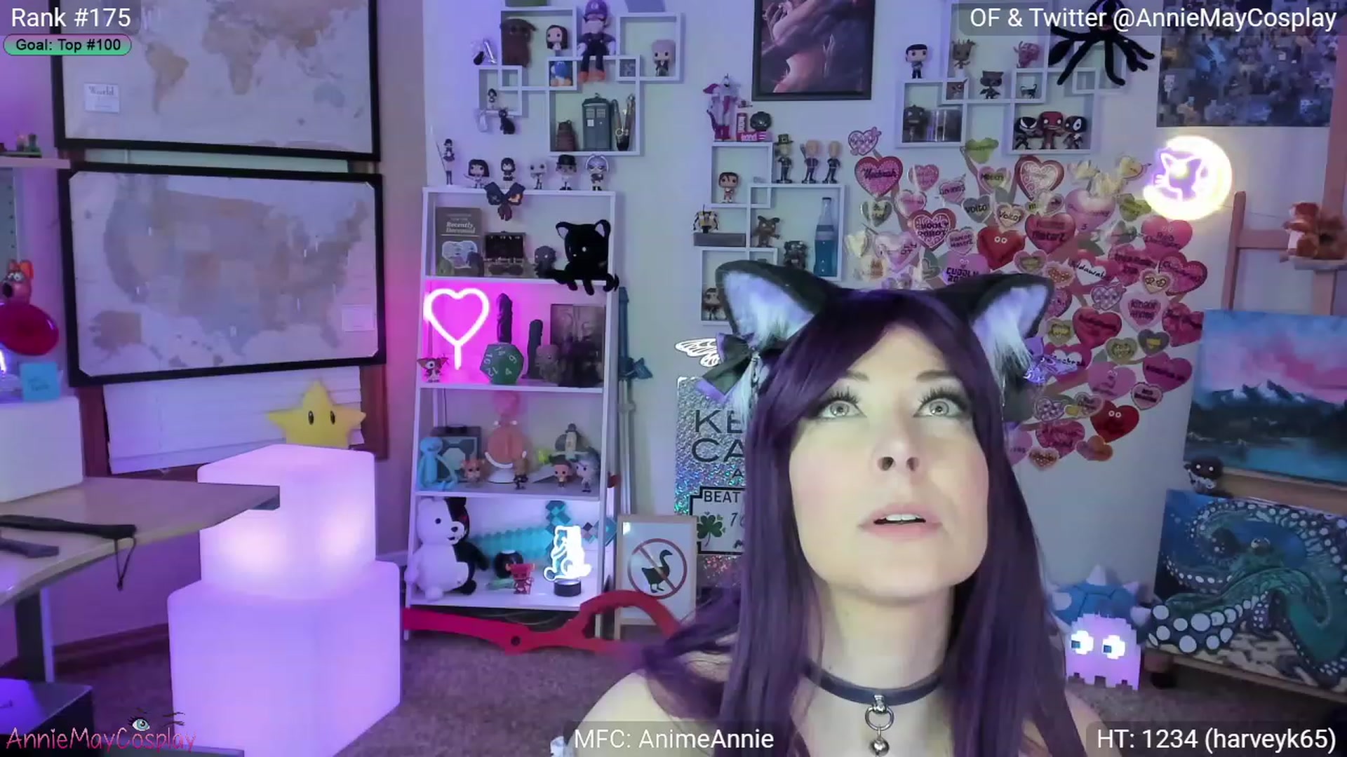 Gallery image thumbnail from AnimeAnnie's myfreecams stream on, 03/19/2023, 03:29 image 8 of 20