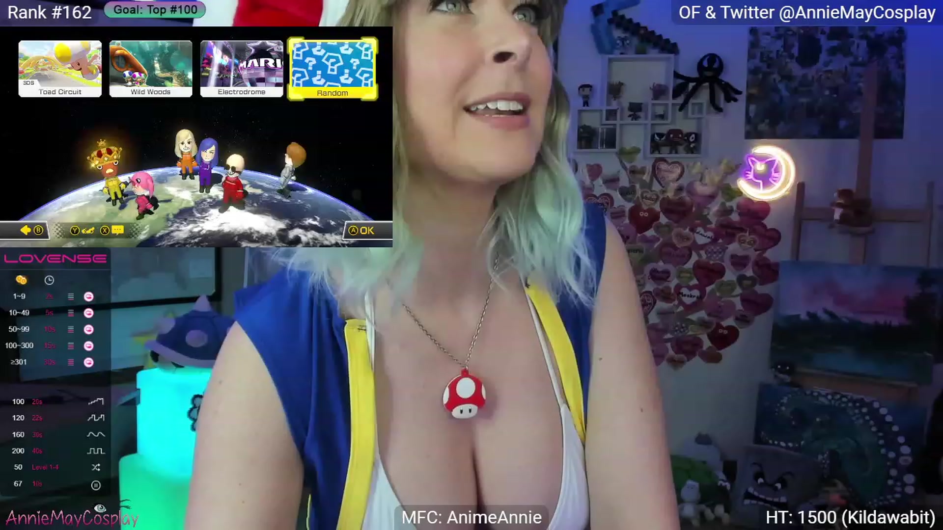 Gallery image thumbnail from AnimeAnnie's myfreecams stream on, 03/21/2023, 03:10 image 12 of 20