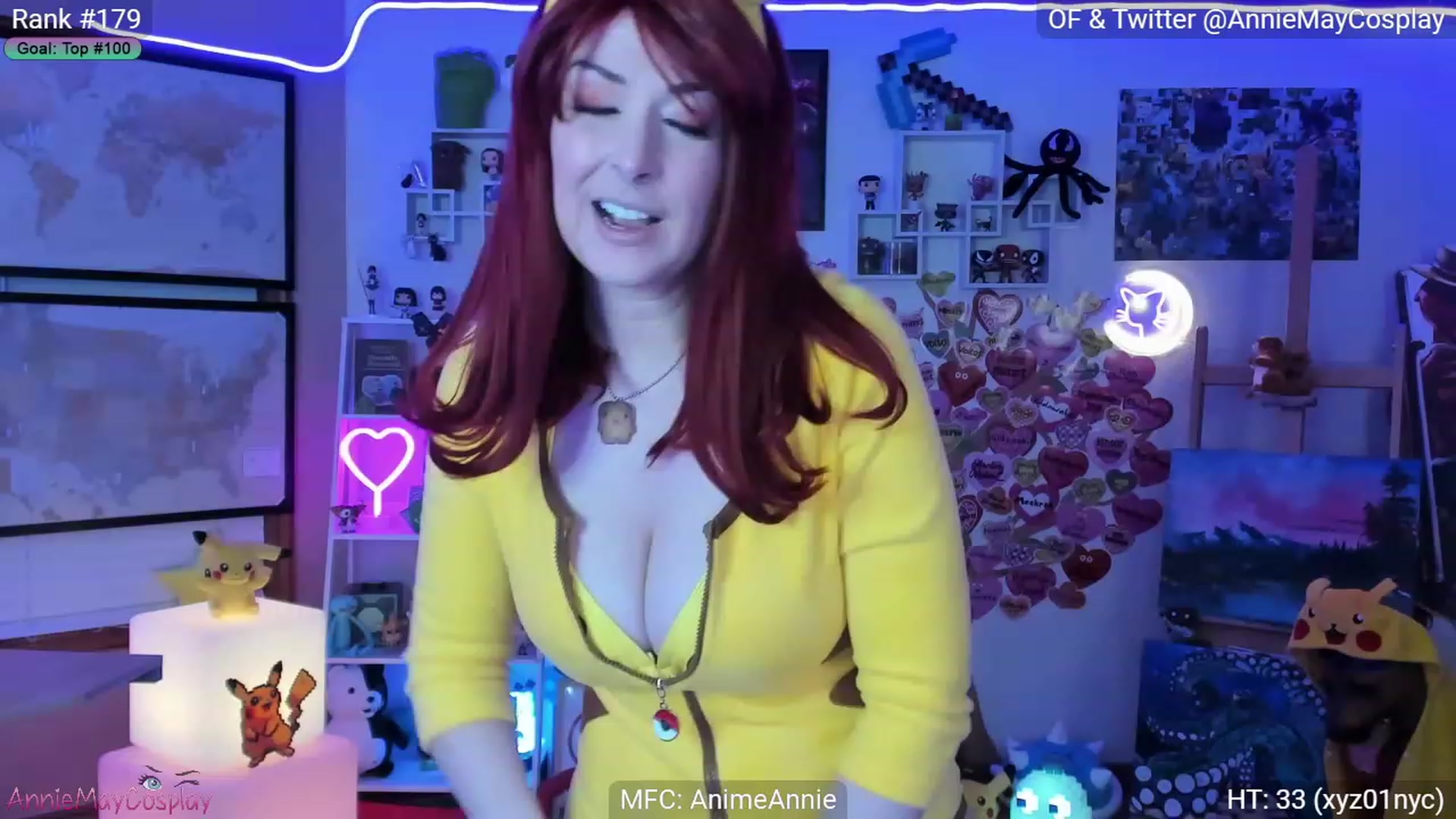Gallery image thumbnail from AnimeAnnie's myfreecams stream on, 03/23/2023, 01:59 image 5 of 20