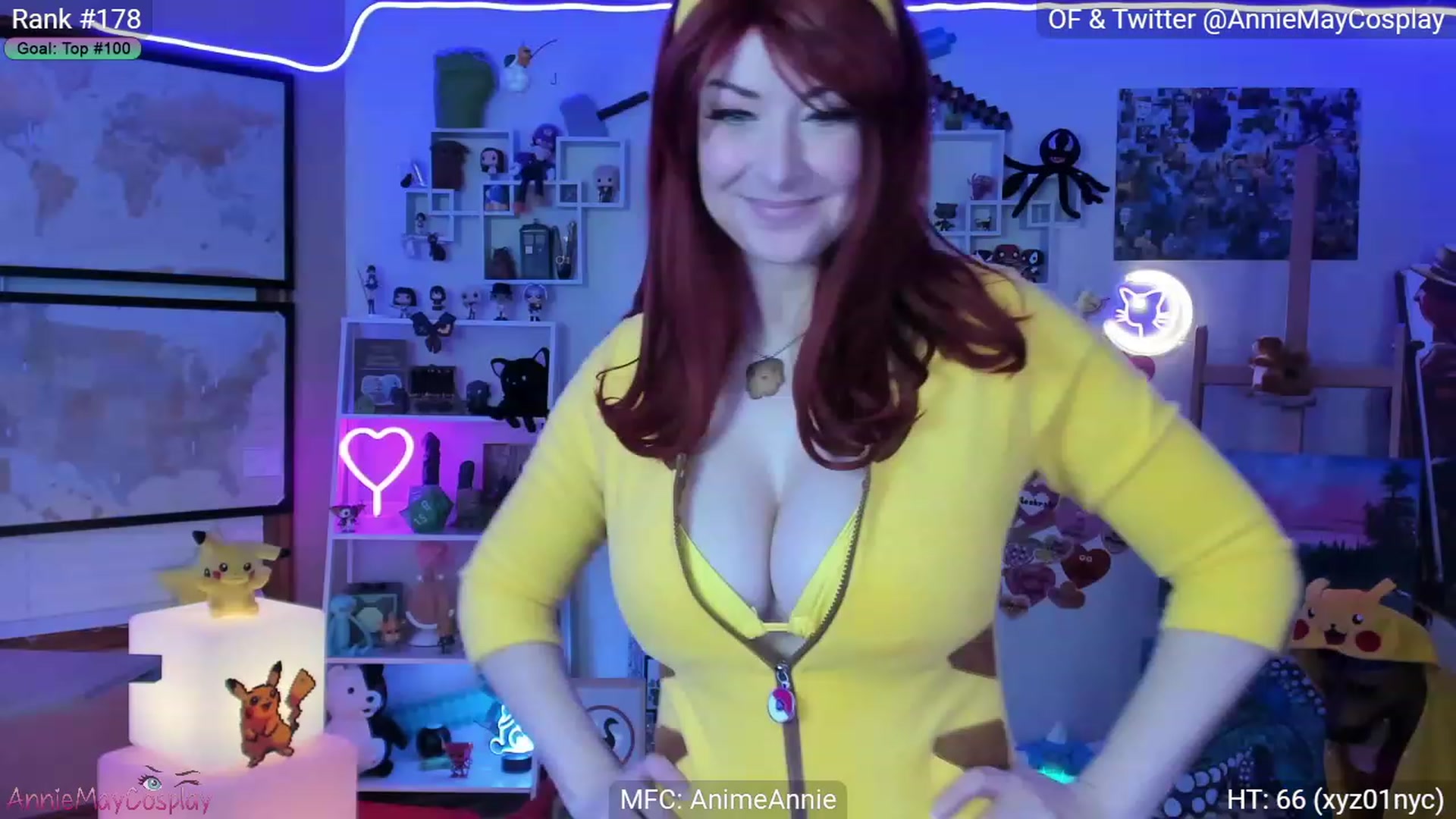 Gallery image thumbnail from AnimeAnnie's myfreecams stream on, 03/23/2023, 01:59 image 11 of 20