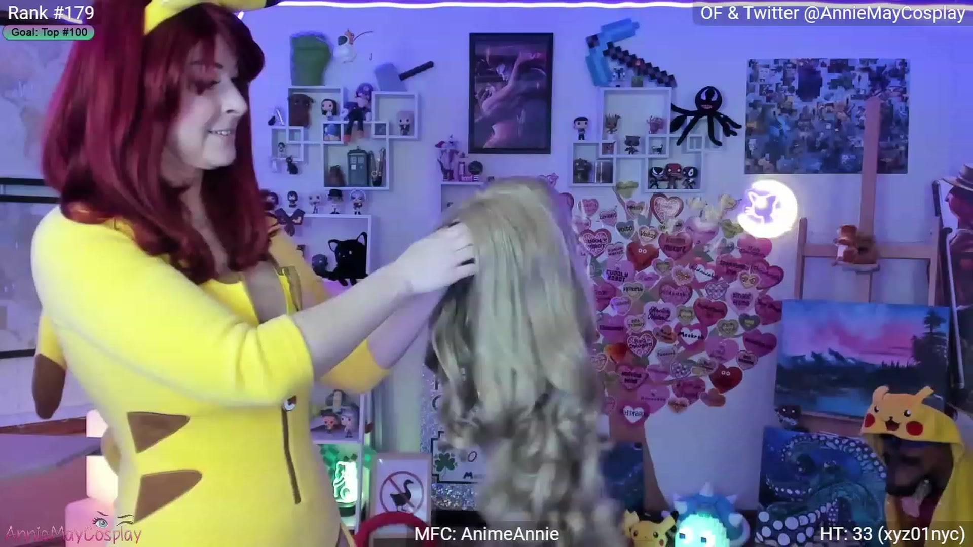 Gallery image thumbnail from AnimeAnnie's myfreecams stream on, 03/23/2023, 01:59 image 7 of 20
