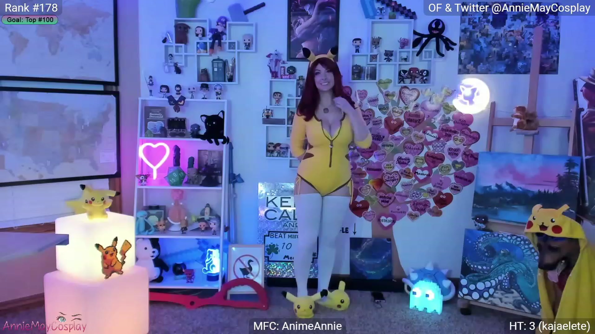 Gallery image thumbnail from AnimeAnnie's myfreecams stream on, 03/23/2023, 01:59 image 3 of 20