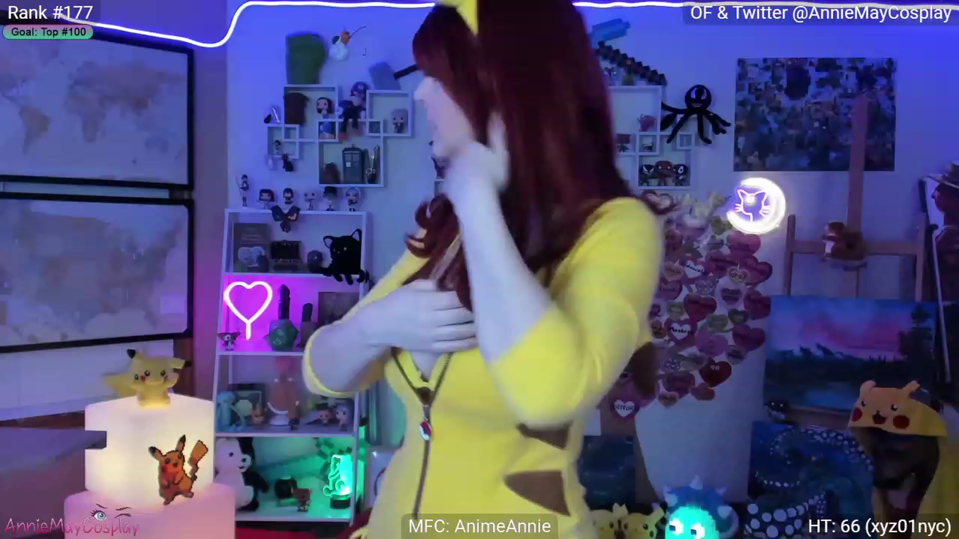 Gallery image thumbnail from AnimeAnnie's myfreecams stream on, 03/23/2023, 01:59 image 10 of 20