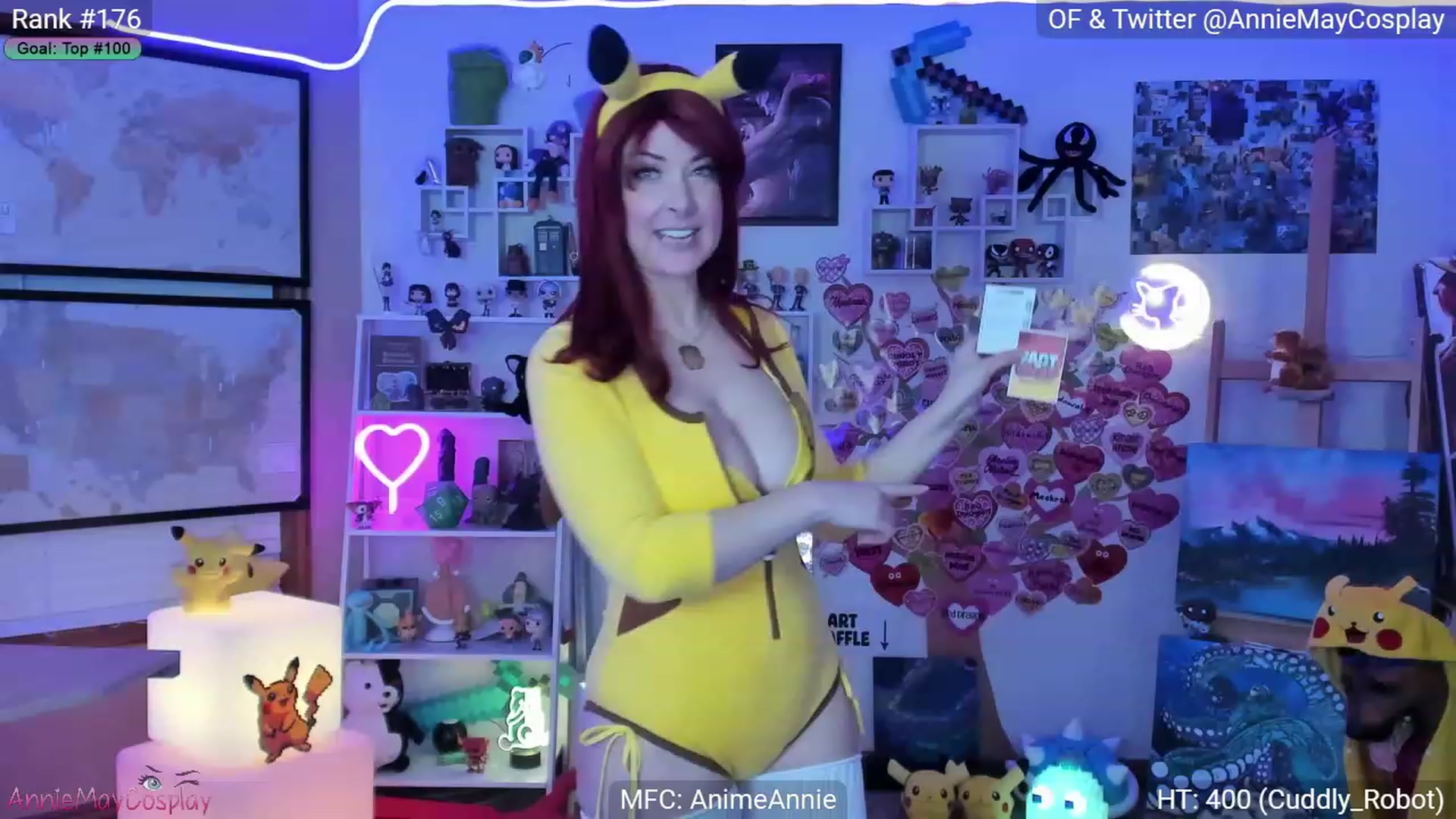 Gallery image thumbnail from AnimeAnnie's myfreecams stream on, 03/23/2023, 02:31 image 18 of 20