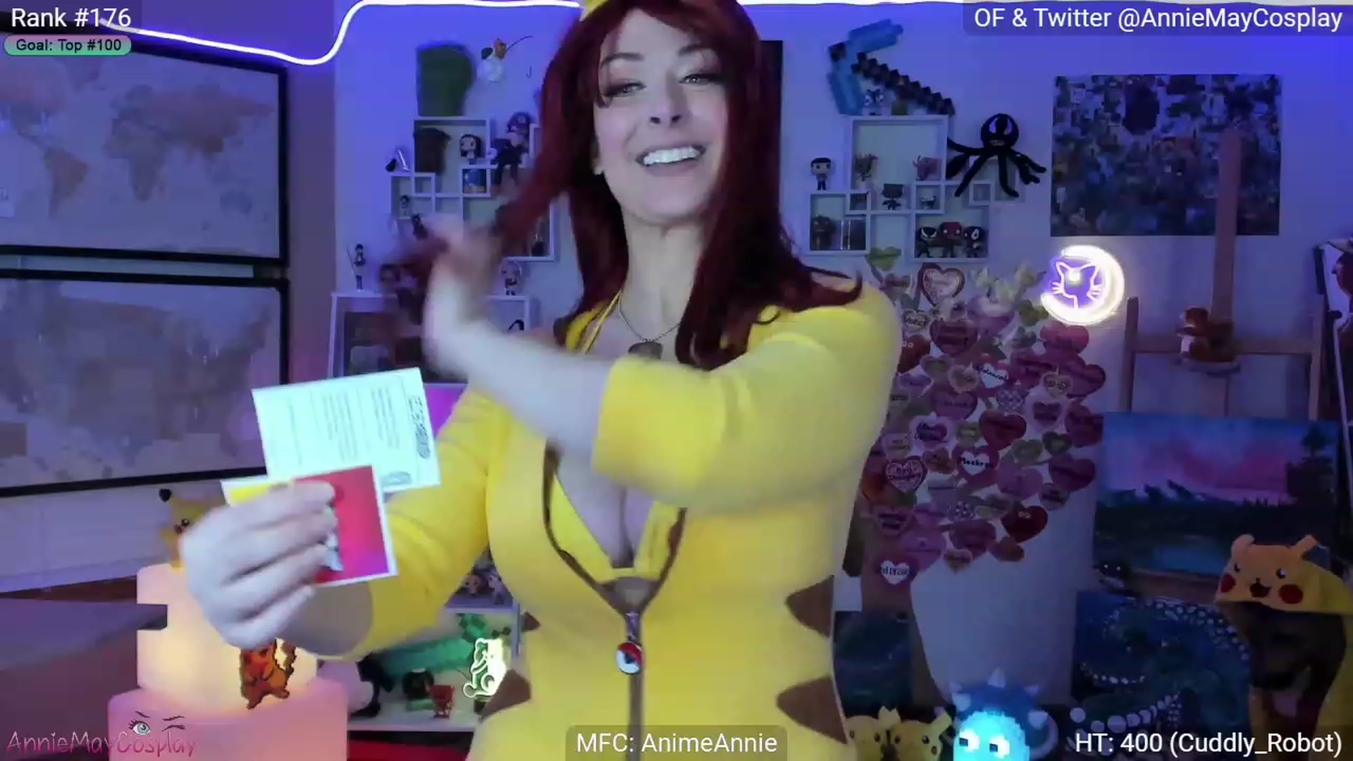 Gallery image thumbnail from AnimeAnnie's myfreecams stream on, 03/23/2023, 02:31 image 14 of 20