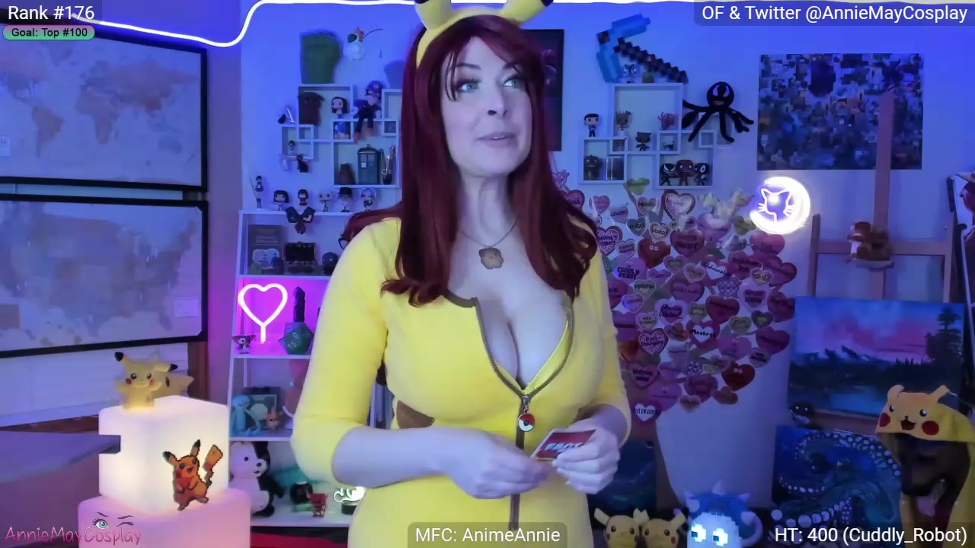 Gallery image thumbnail from AnimeAnnie's myfreecams stream on, 03/23/2023, 02:31 image 4 of 20