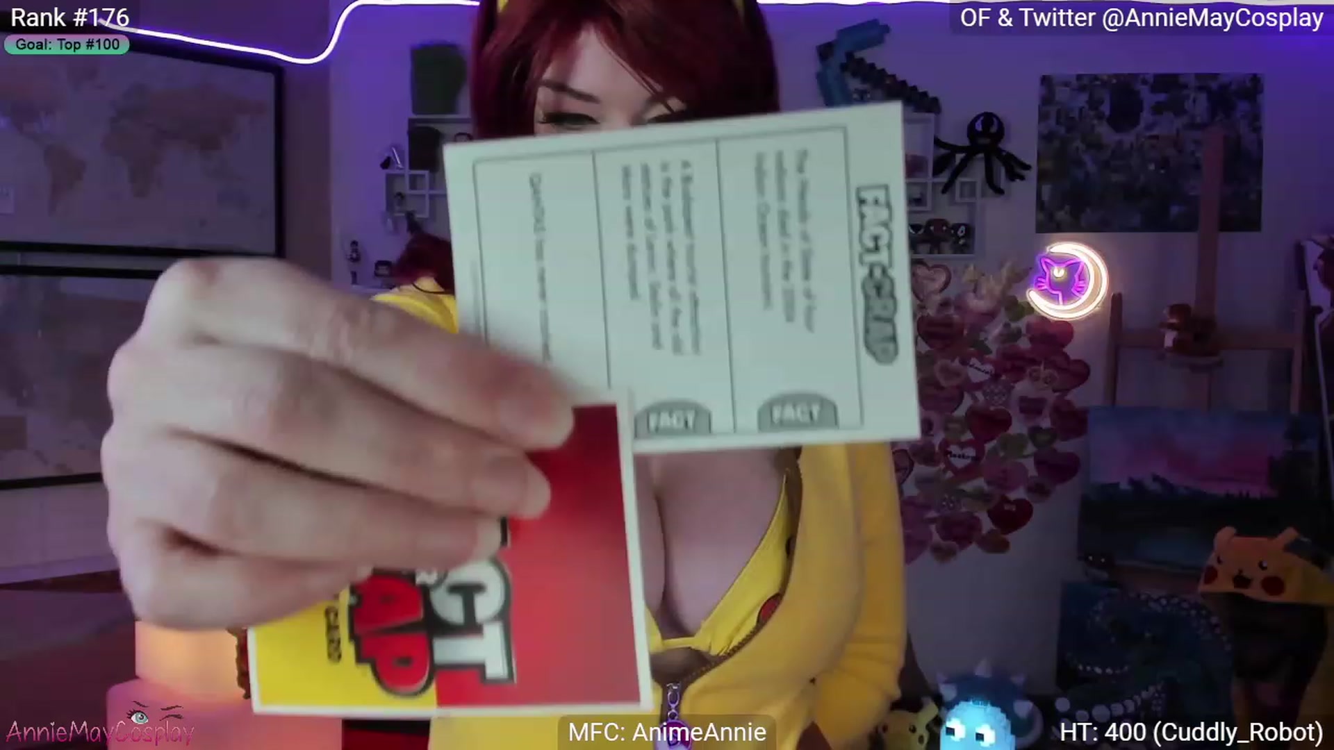 Gallery image thumbnail from AnimeAnnie's myfreecams stream on, 03/23/2023, 02:31 image 17 of 20