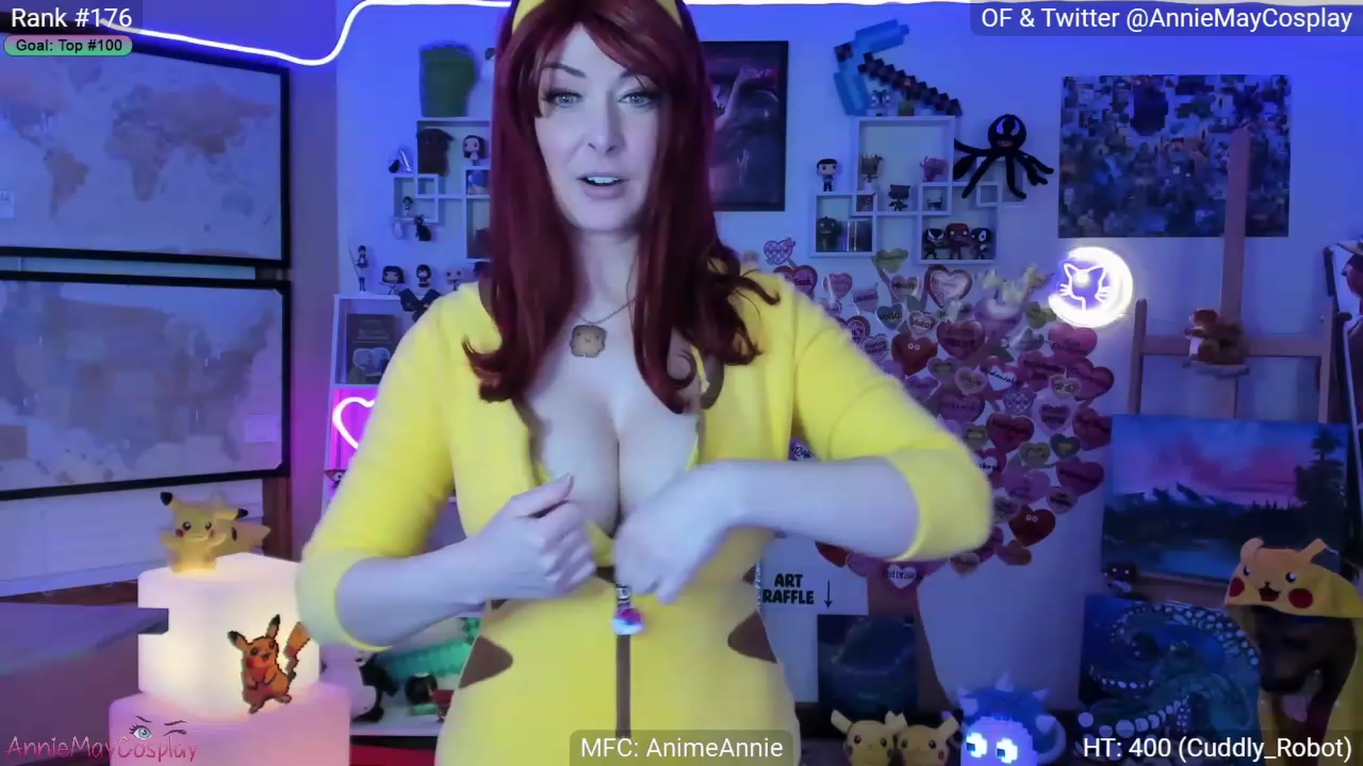 Gallery image thumbnail from AnimeAnnie's myfreecams stream on, 03/23/2023, 02:31 image 12 of 20