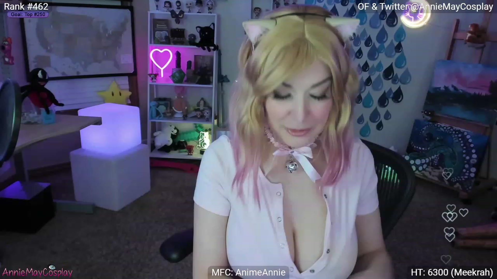 Gallery image thumbnail from AnimeAnnie's myfreecams stream on, 04/16/2023, 24:17 image 2 of 20