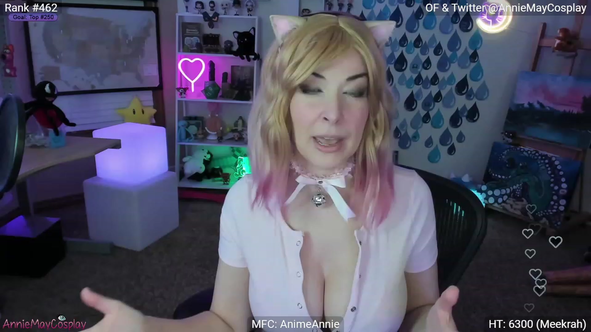 Gallery image thumbnail from AnimeAnnie's myfreecams stream on, 04/16/2023, 24:17 image 10 of 20