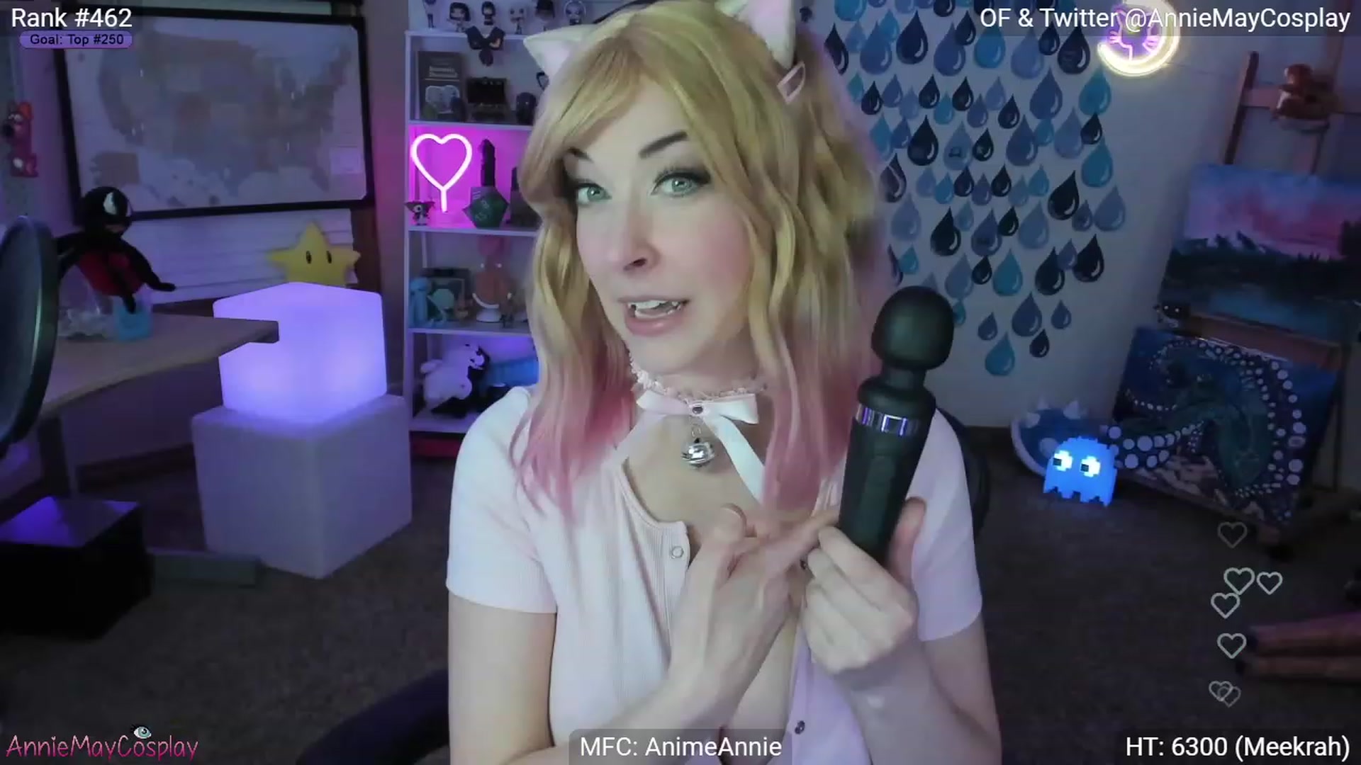 Gallery image thumbnail from AnimeAnnie's myfreecams stream on, 04/16/2023, 24:17 image 12 of 20