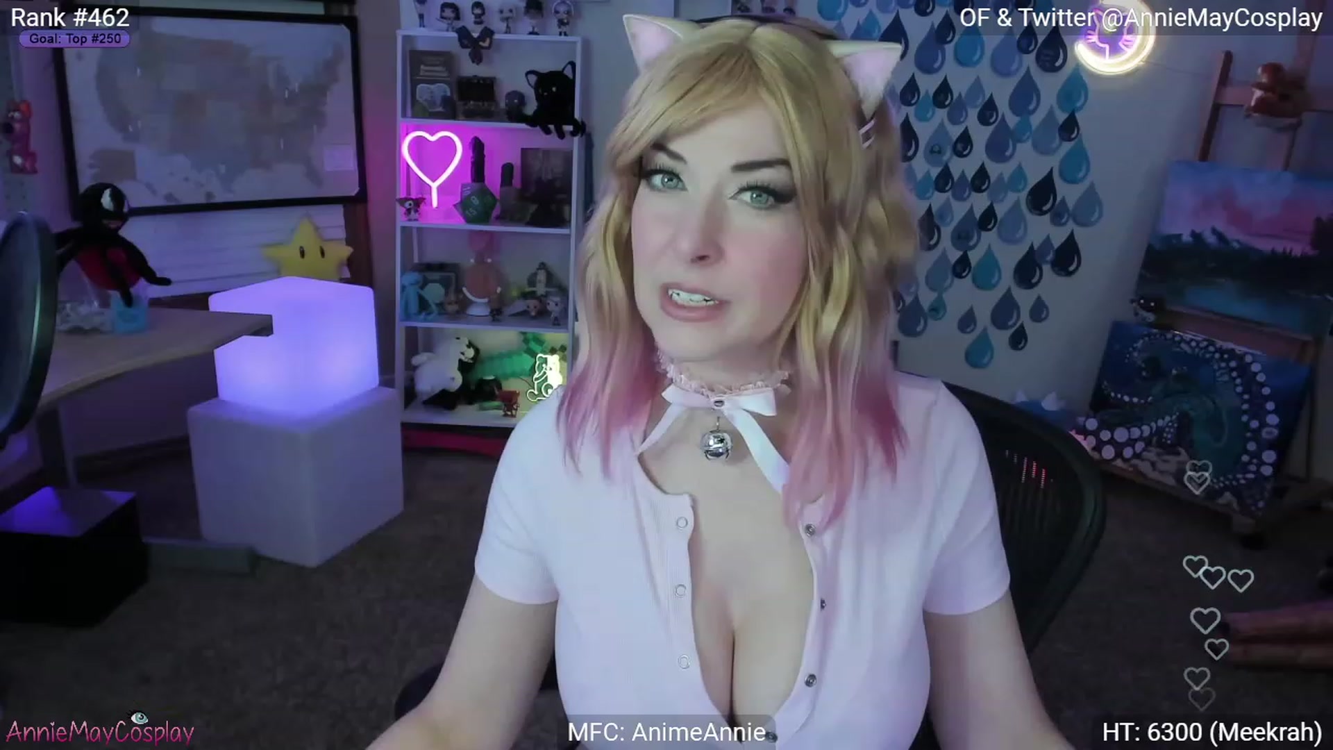 Gallery image thumbnail from AnimeAnnie's myfreecams stream on, 04/16/2023, 24:17 image 9 of 20