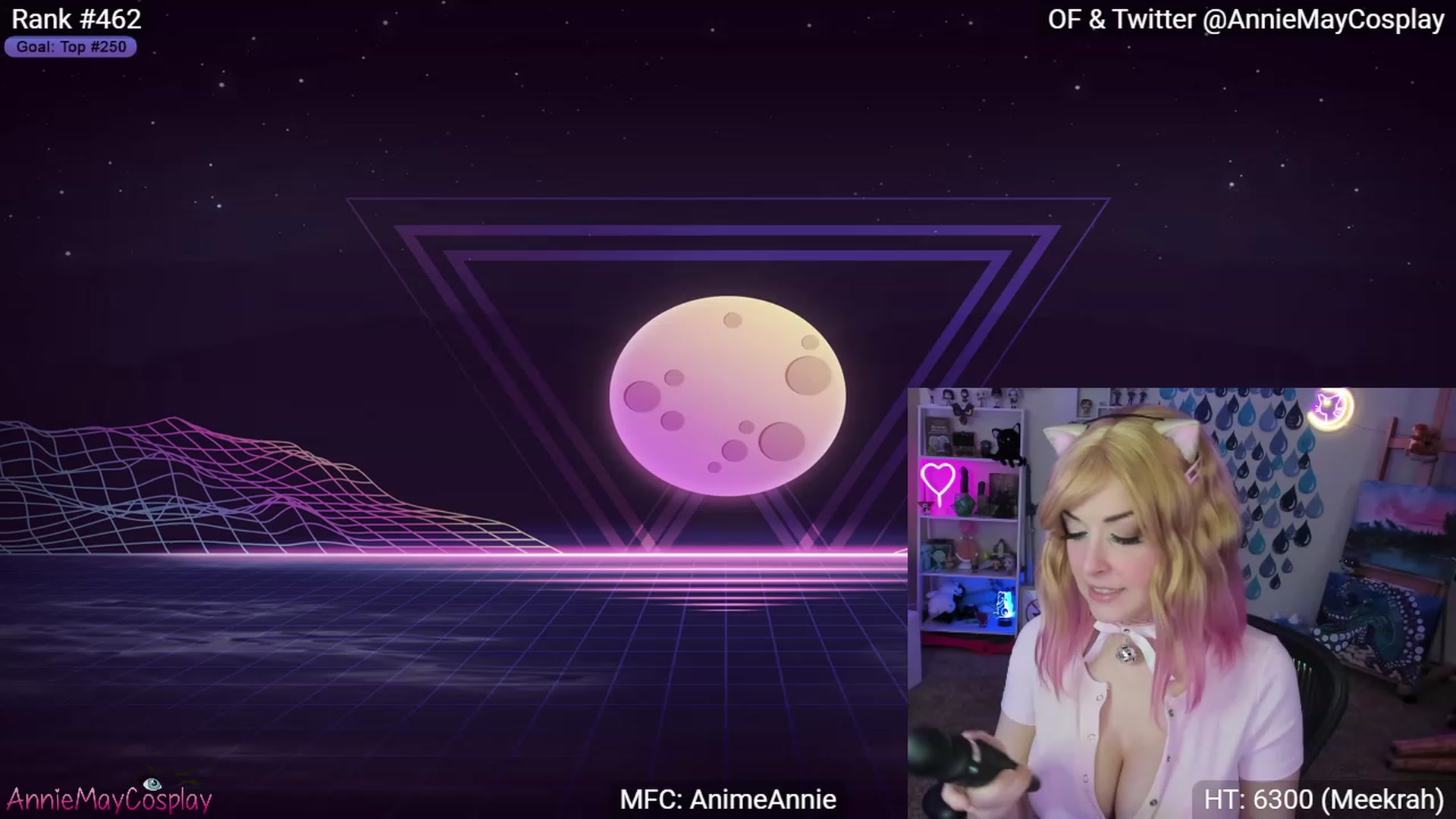 Gallery image thumbnail from AnimeAnnie's myfreecams stream on, 04/16/2023, 24:17 image 20 of 20
