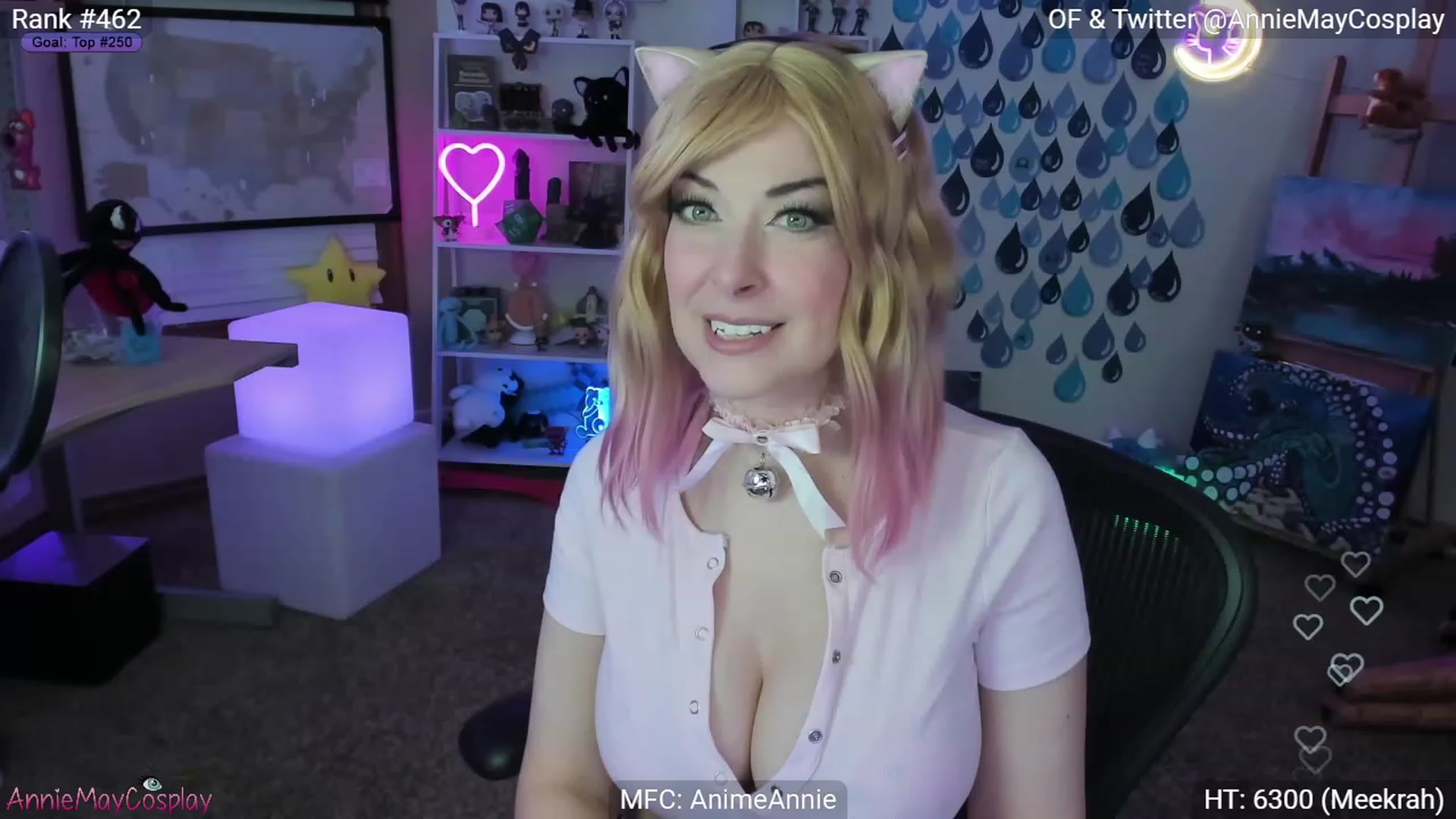 Gallery image thumbnail from AnimeAnnie's myfreecams stream on, 04/16/2023, 24:17 image 6 of 20