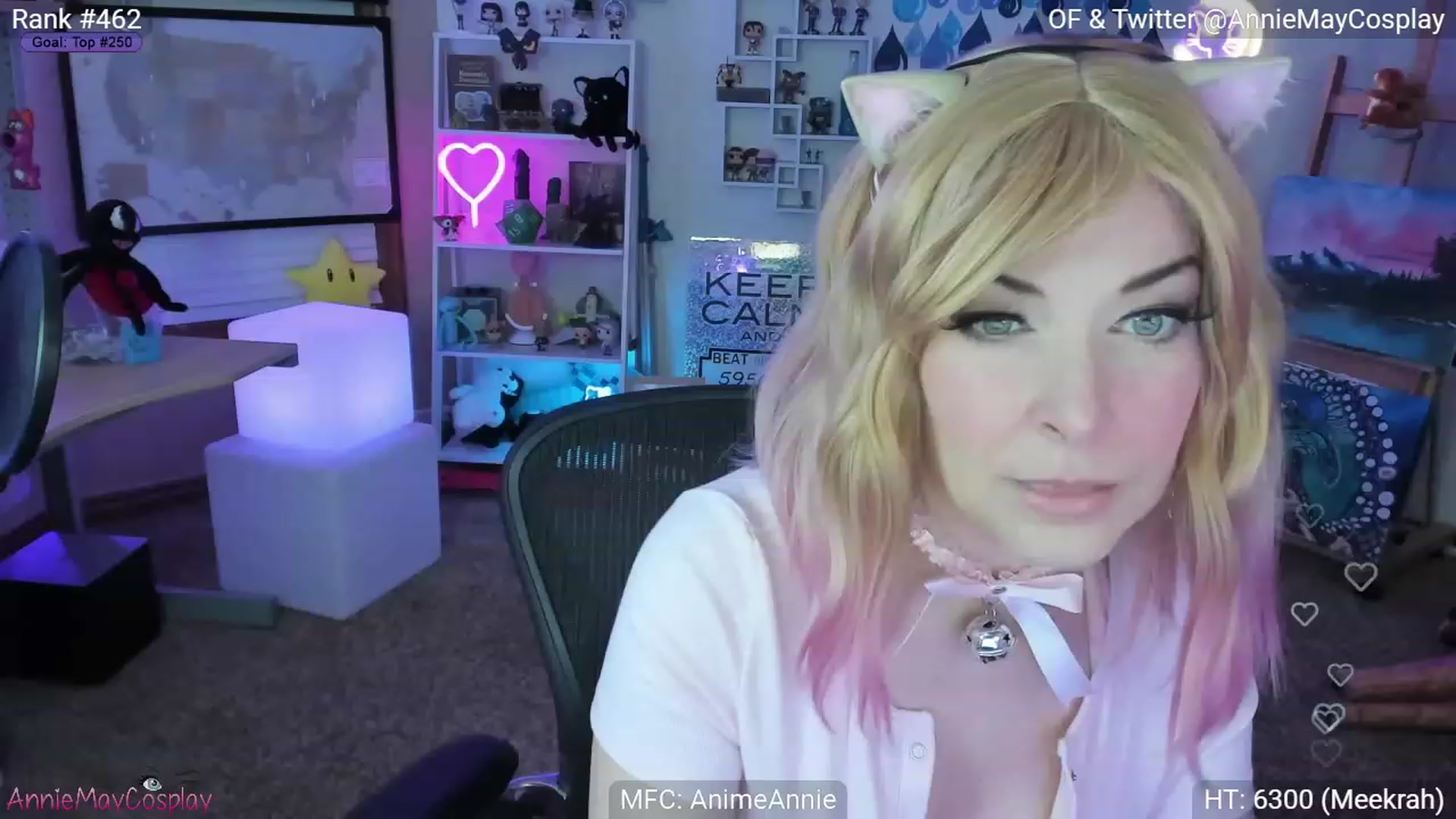 Gallery image thumbnail from AnimeAnnie's myfreecams stream on, 04/16/2023, 24:17 image 15 of 20
