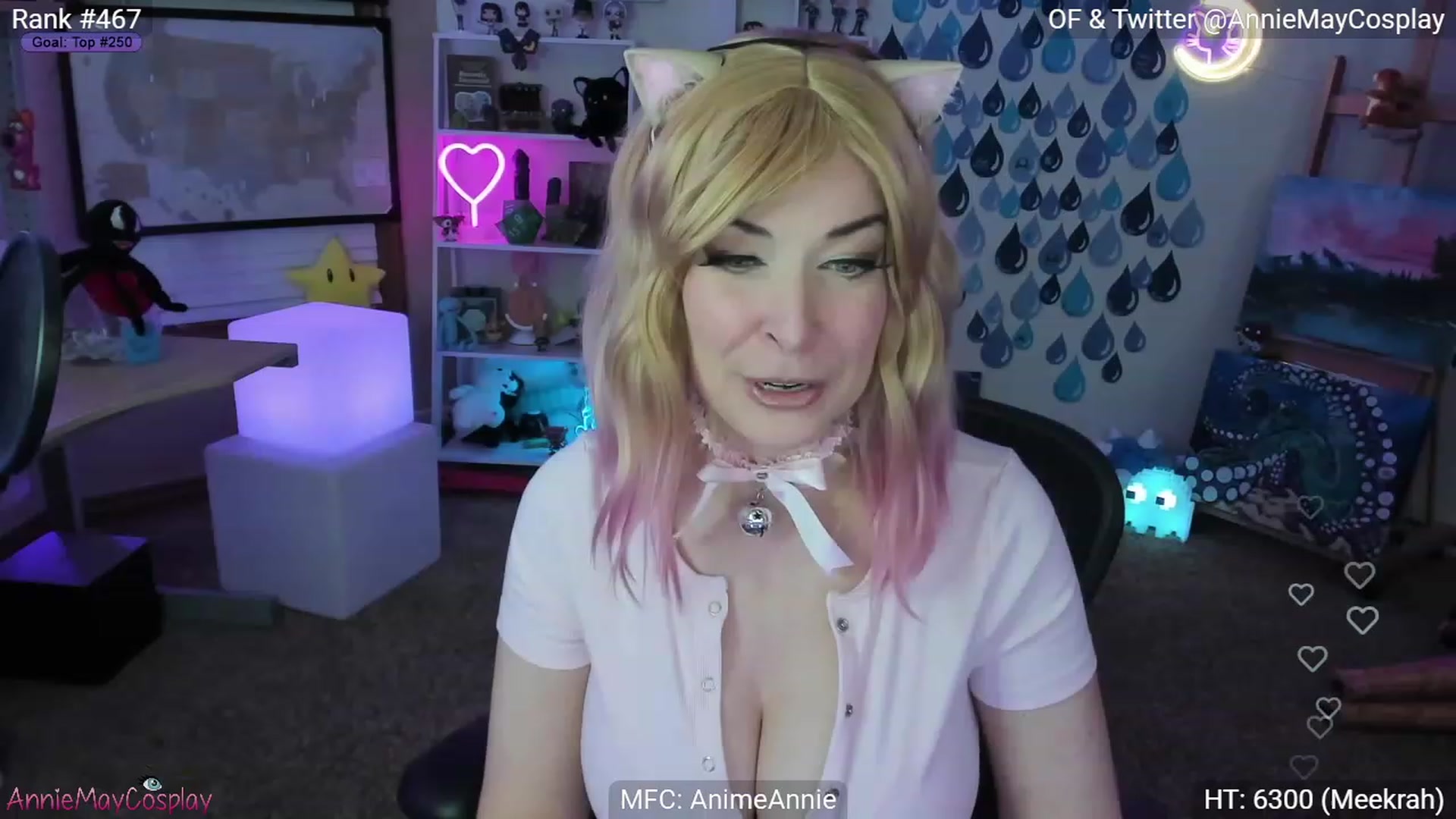 Gallery image thumbnail from AnimeAnnie's myfreecams stream on, 04/16/2023, 24:17 image 1 of 20