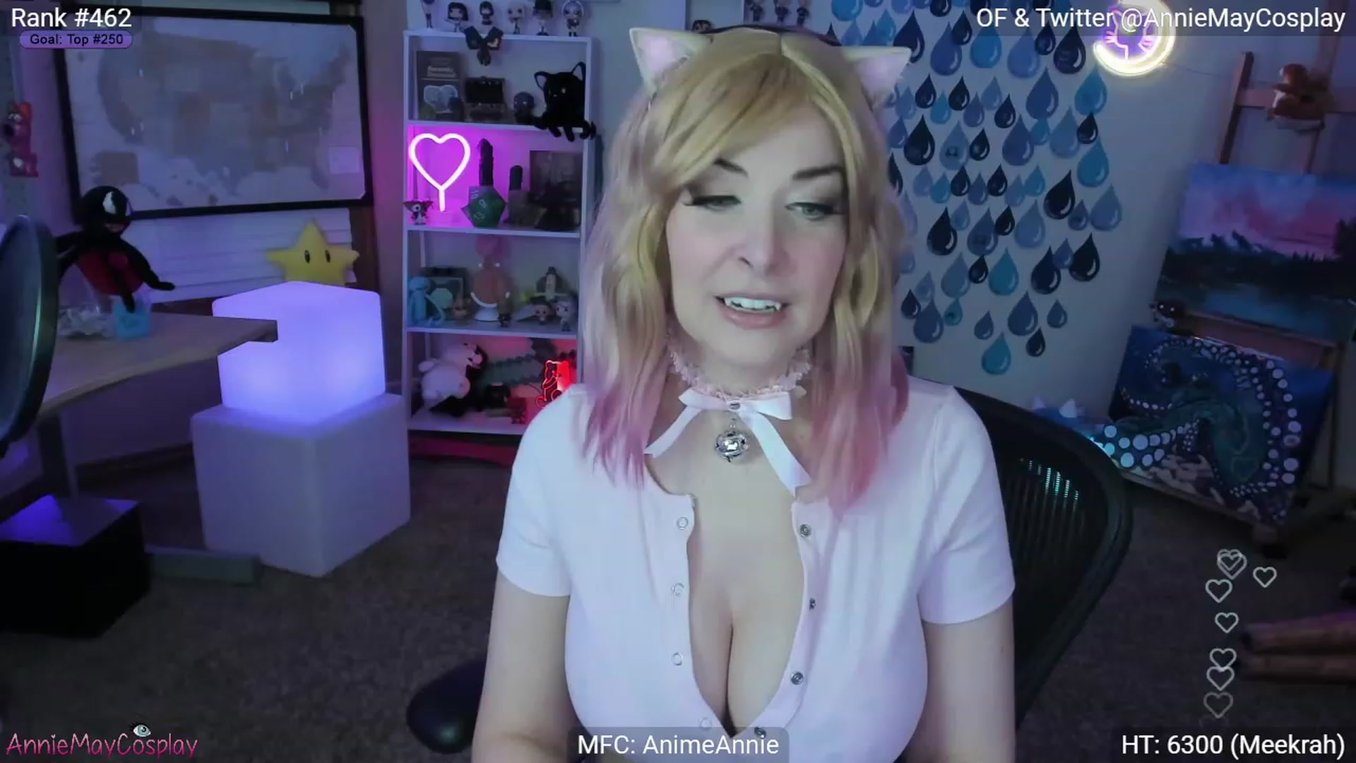 Gallery image thumbnail from AnimeAnnie's myfreecams stream on, 04/16/2023, 24:17 image 7 of 20