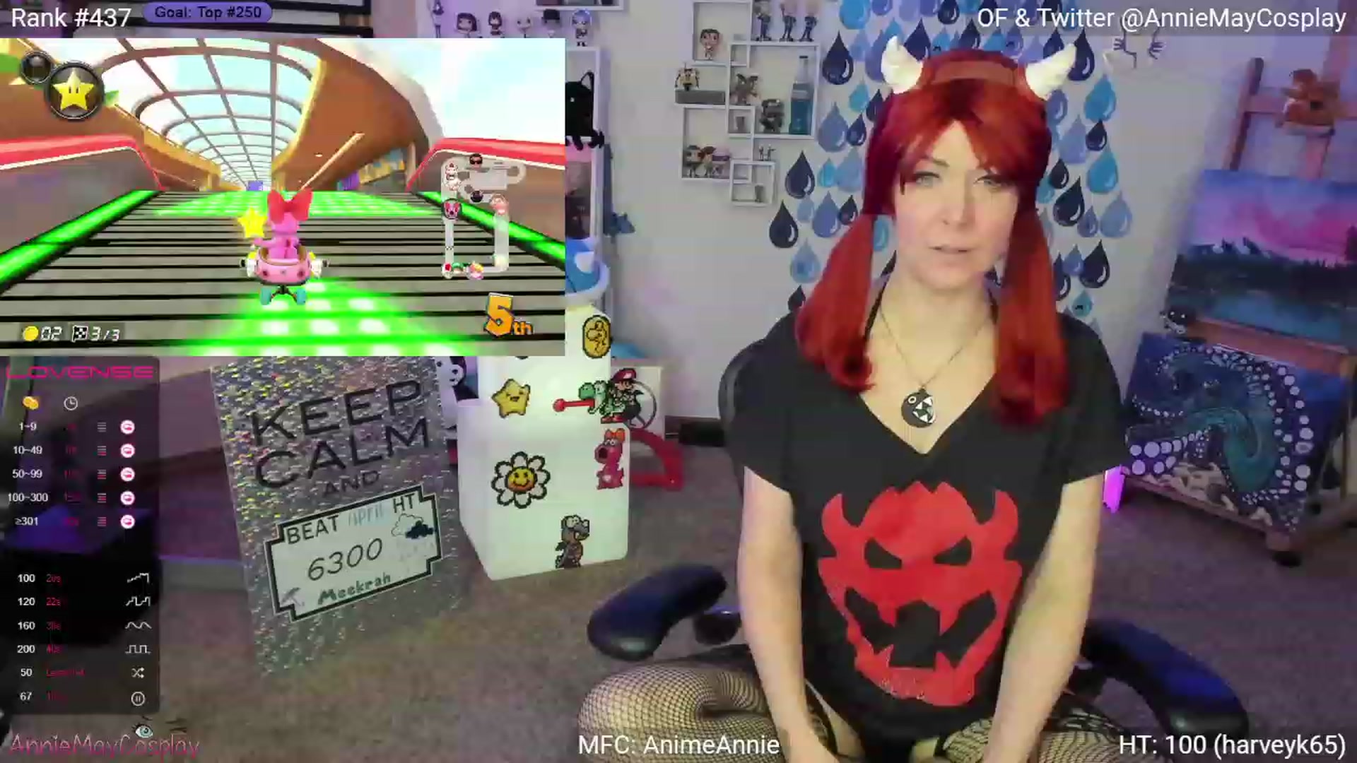 Gallery image thumbnail from AnimeAnnie's myfreecams stream on, 04/18/2023, 02:04 image 5 of 20