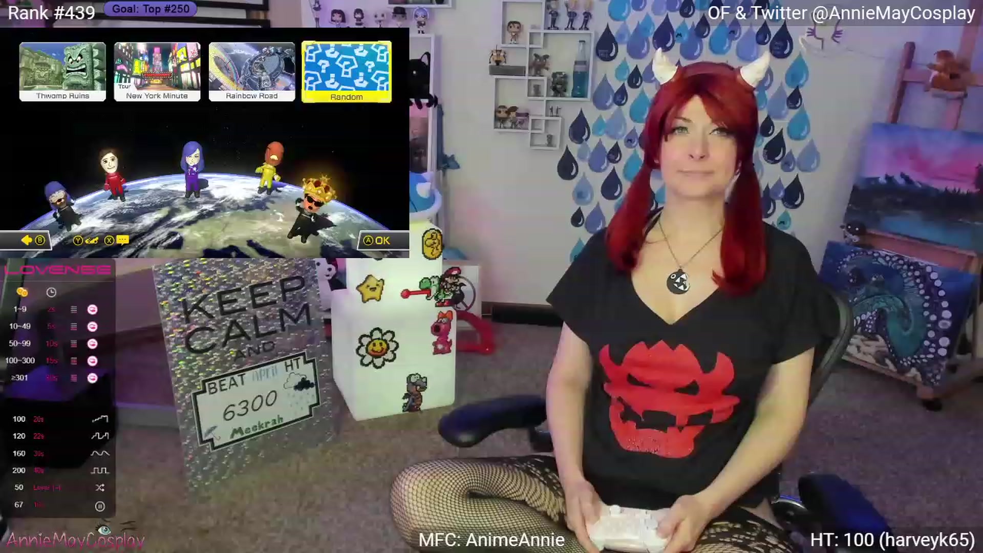 Gallery image thumbnail from AnimeAnnie's myfreecams stream on, 04/18/2023, 02:04 image 3 of 20