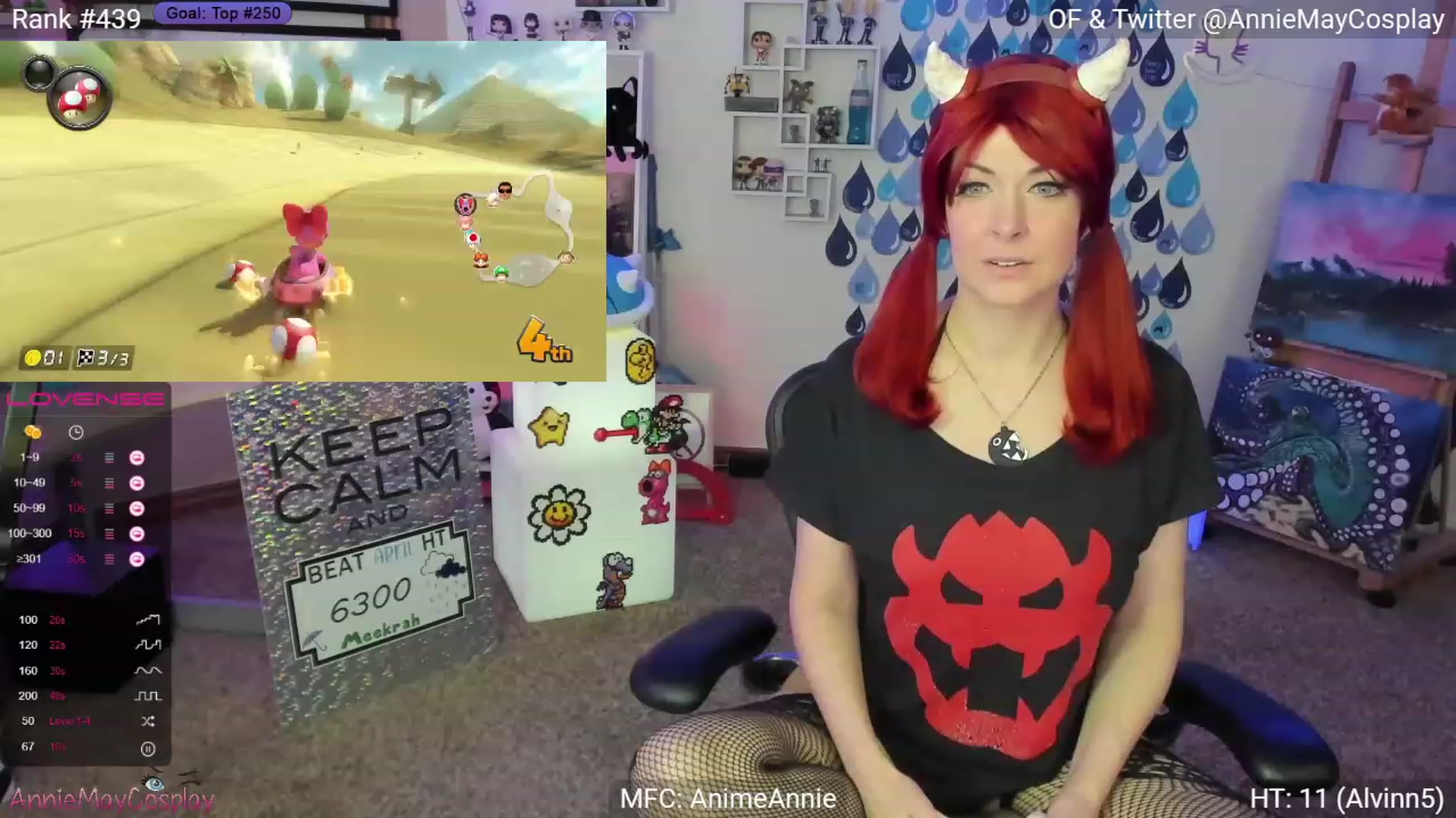 Gallery image thumbnail from AnimeAnnie's myfreecams stream on, 04/18/2023, 02:04 image 1 of 20