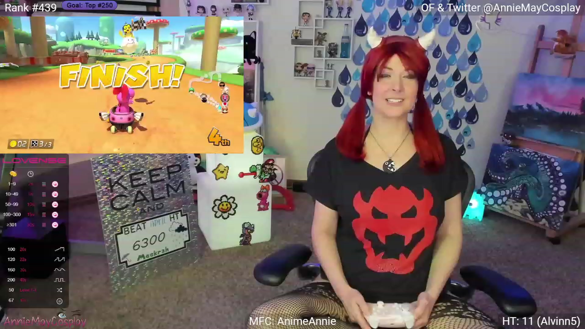 Gallery image thumbnail from AnimeAnnie's myfreecams stream on, 04/18/2023, 02:04 image 2 of 20