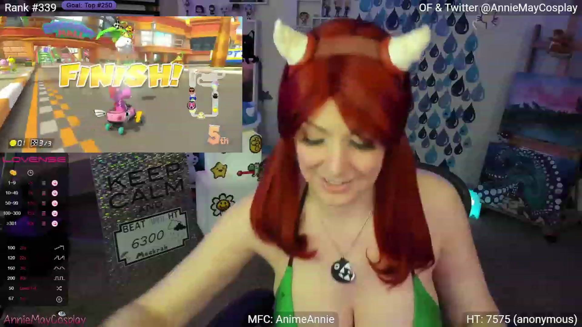 Gallery image thumbnail from AnimeAnnie's myfreecams stream on, 04/18/2023, 02:04 image 20 of 20