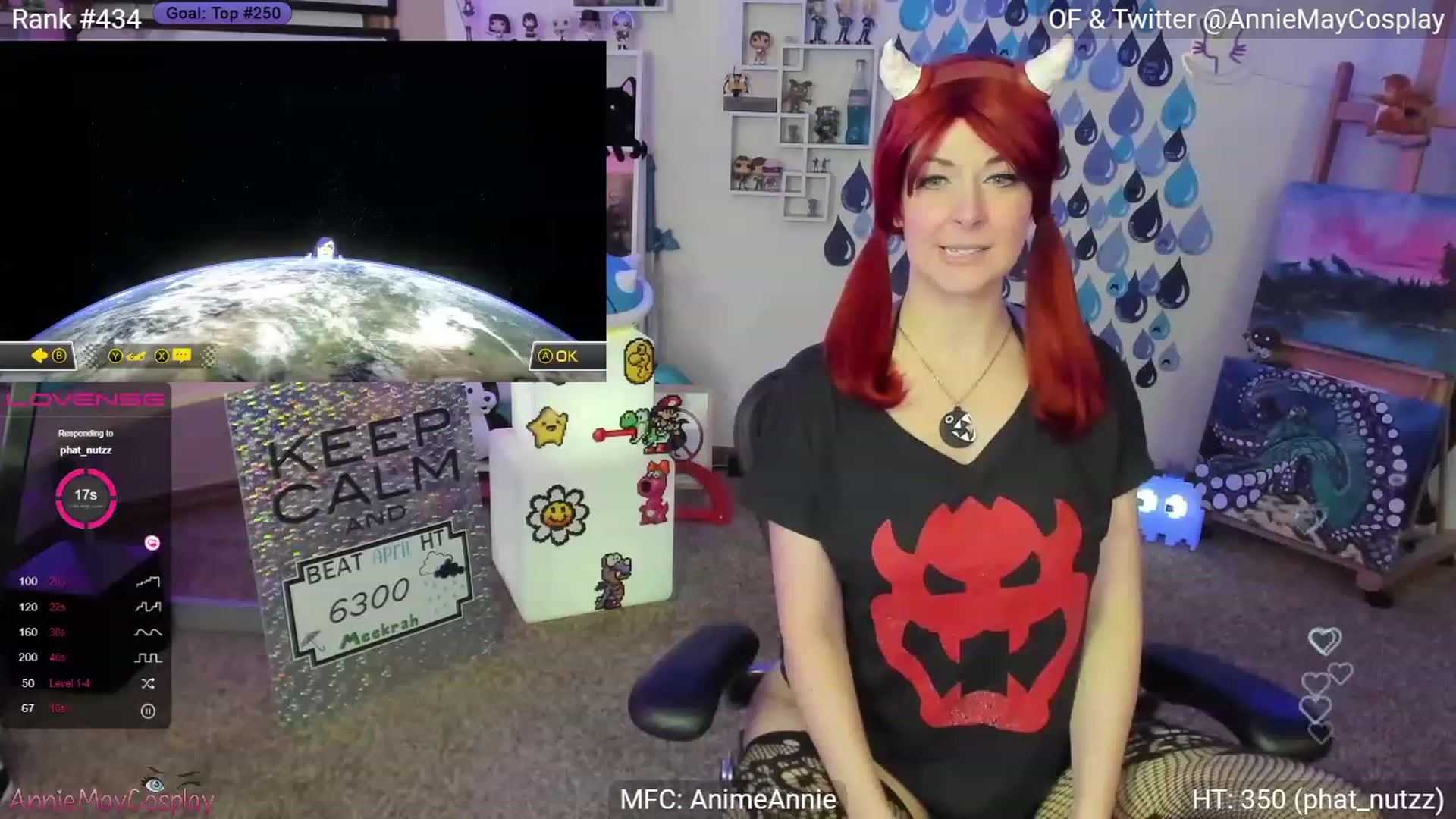 Gallery image thumbnail from AnimeAnnie's myfreecams stream on, 04/18/2023, 02:04 image 10 of 20