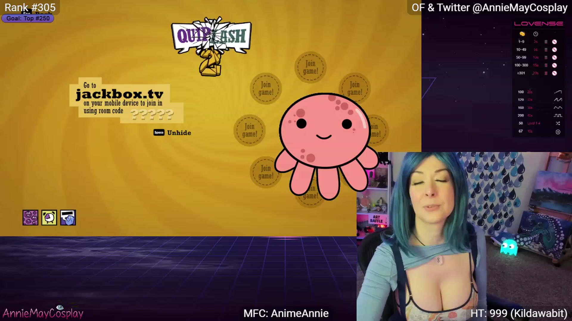 Gallery image thumbnail from AnimeAnnie's myfreecams stream on, 04/20/2023, 01:59 image 7 of 20