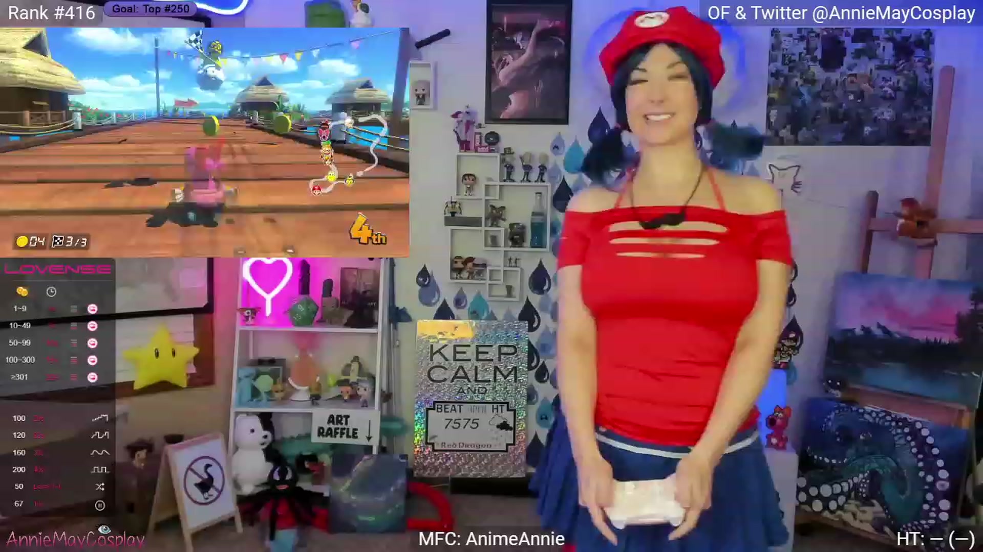Gallery image thumbnail from AnimeAnnie's myfreecams stream on, 04/25/2023, 24:33 image 14 of 20