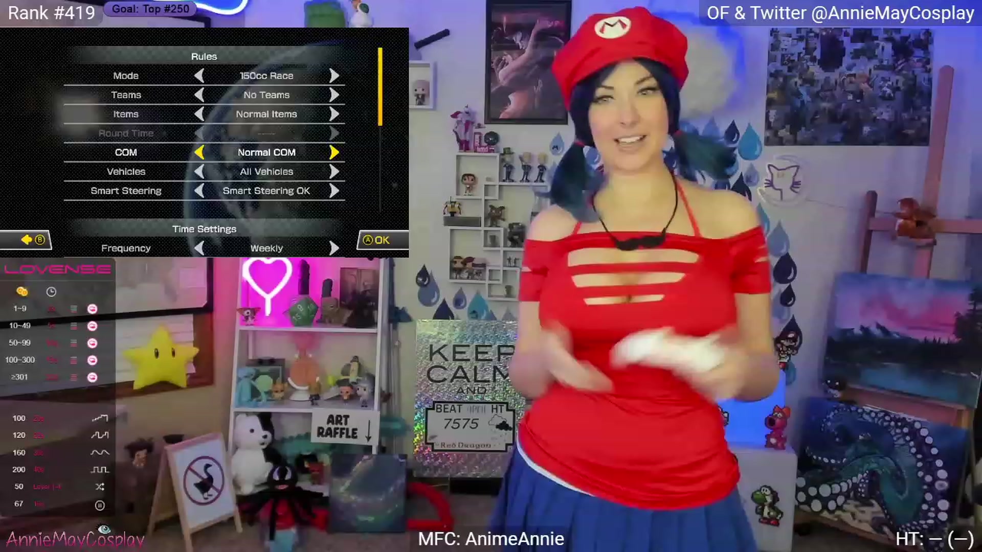 Gallery image thumbnail from AnimeAnnie's myfreecams stream on, 04/25/2023, 24:33 image 7 of 20