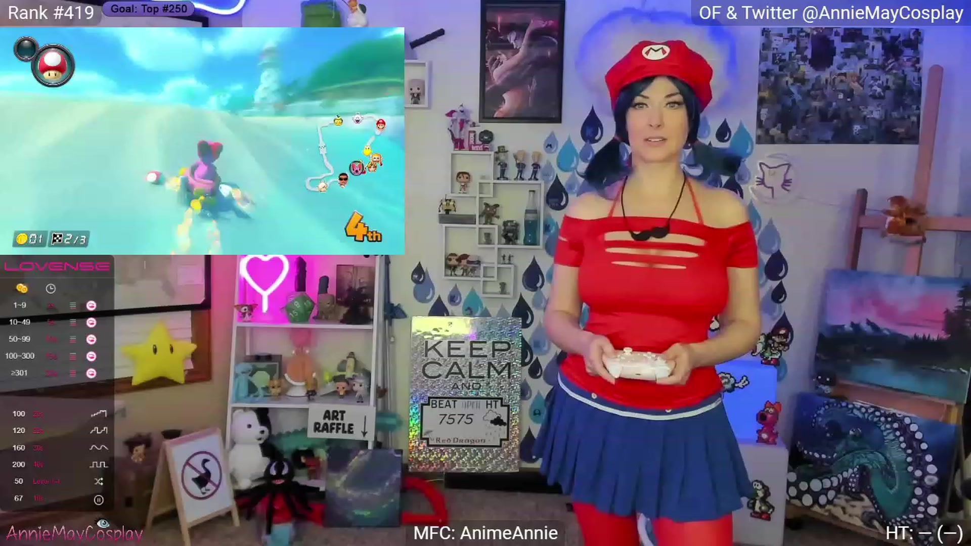 Gallery image thumbnail from AnimeAnnie's myfreecams stream on, 04/25/2023, 24:33 image 13 of 20