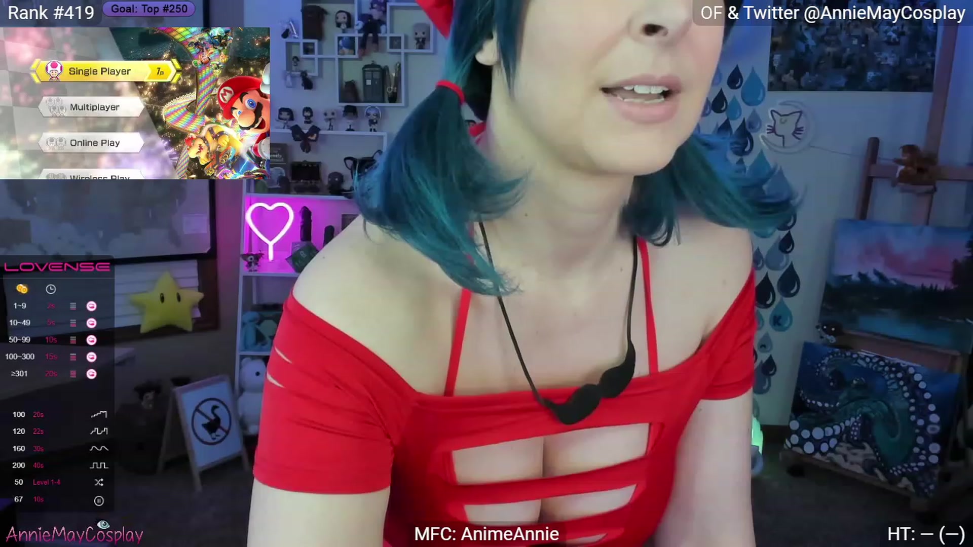 Gallery image thumbnail from AnimeAnnie's myfreecams stream on, 04/25/2023, 24:33 image 4 of 20