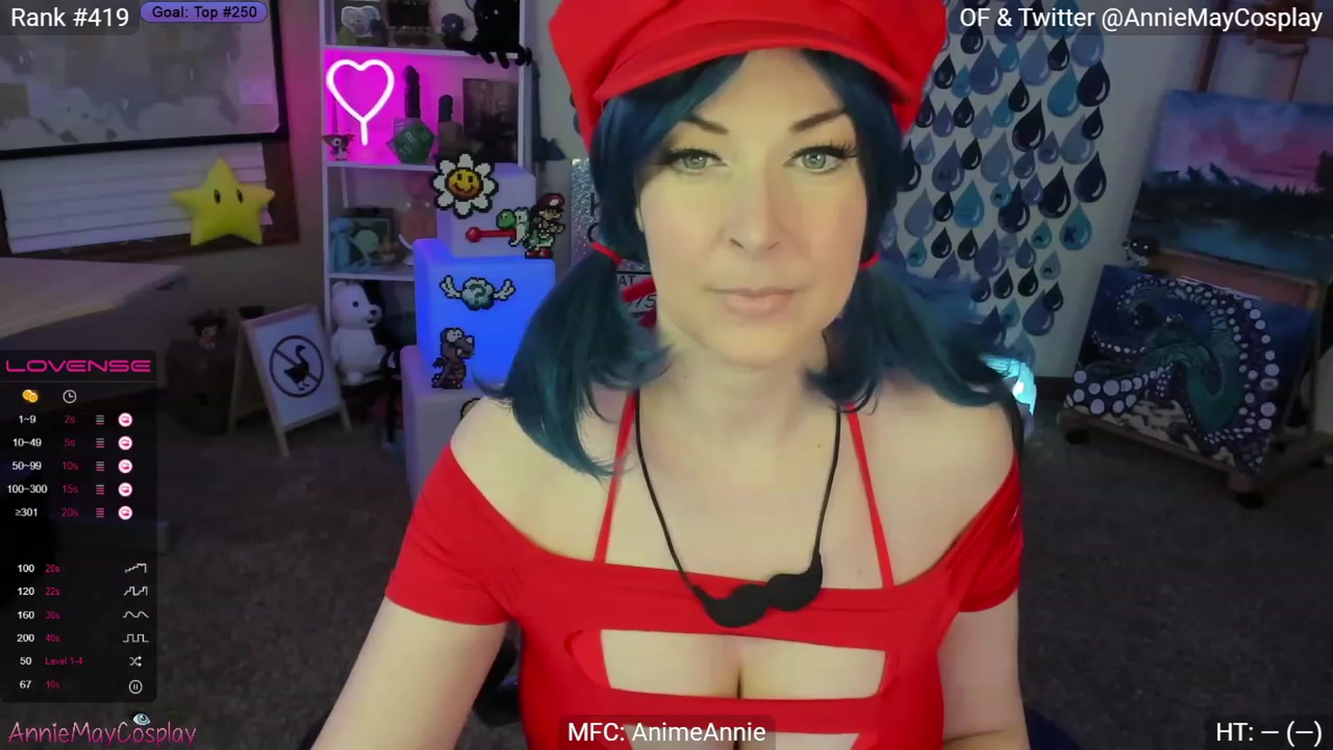 Gallery image thumbnail from AnimeAnnie's myfreecams stream on, 04/25/2023, 24:33 image 2 of 20