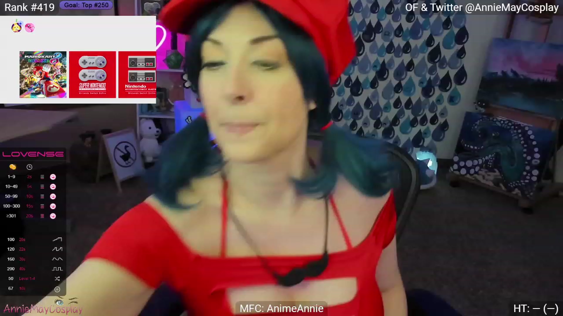 Gallery image thumbnail from AnimeAnnie's myfreecams stream on, 04/25/2023, 24:33 image 3 of 20