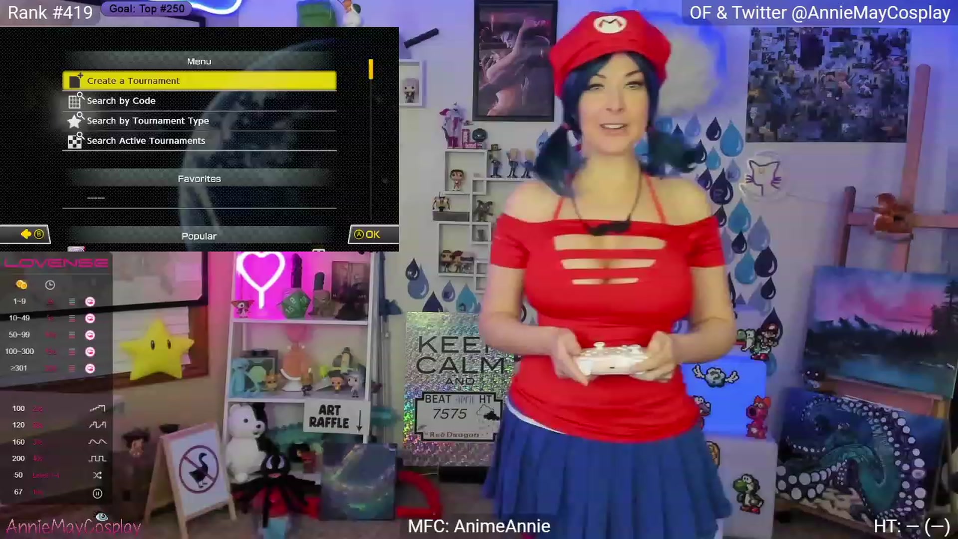 Gallery image thumbnail from AnimeAnnie's myfreecams stream on, 04/25/2023, 24:33 image 6 of 20