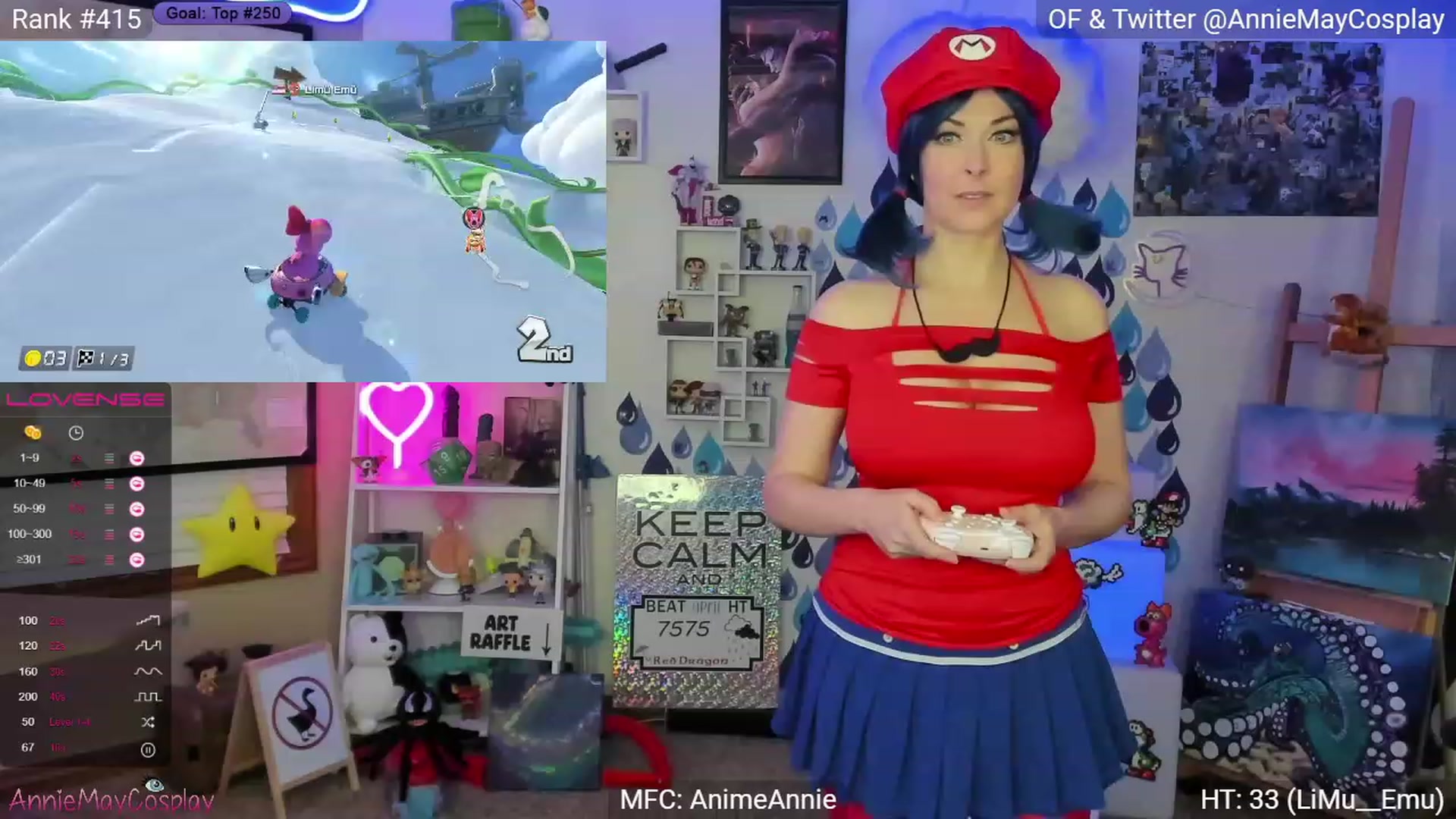Gallery image thumbnail from AnimeAnnie's myfreecams stream on, 04/25/2023, 24:33 image 15 of 20