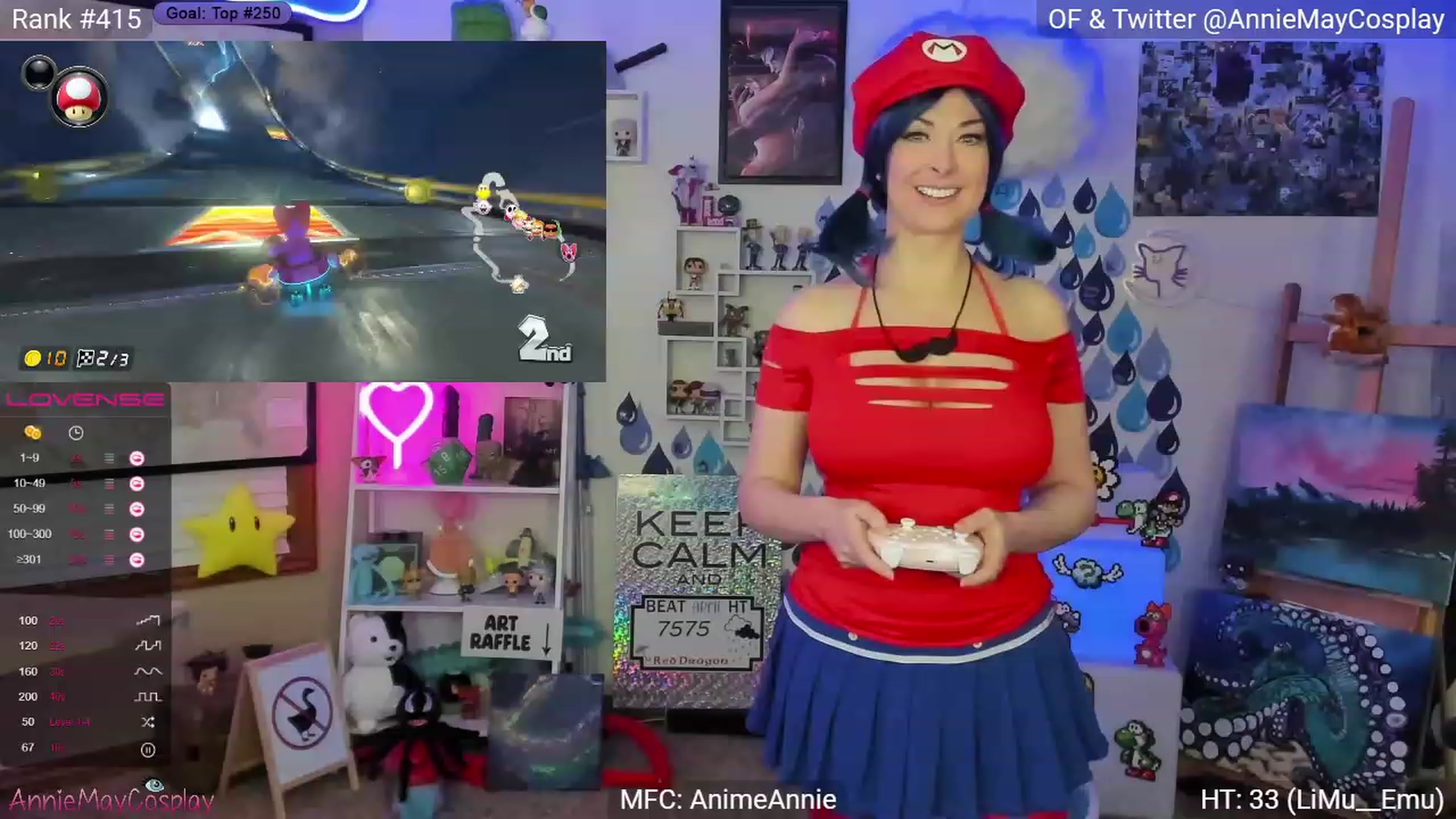 Gallery image thumbnail from AnimeAnnie's myfreecams stream on, 04/25/2023, 24:33 image 16 of 20