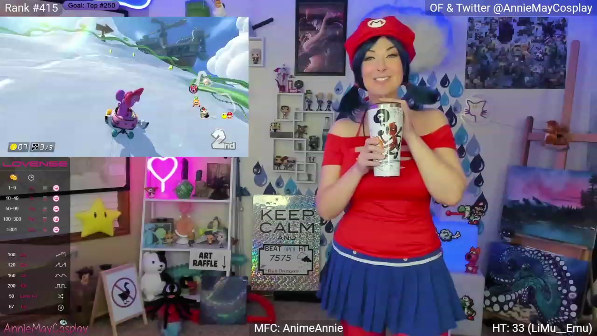 Gallery image thumbnail from AnimeAnnie's myfreecams stream on, 04/25/2023, 24:33 image 17 of 20
