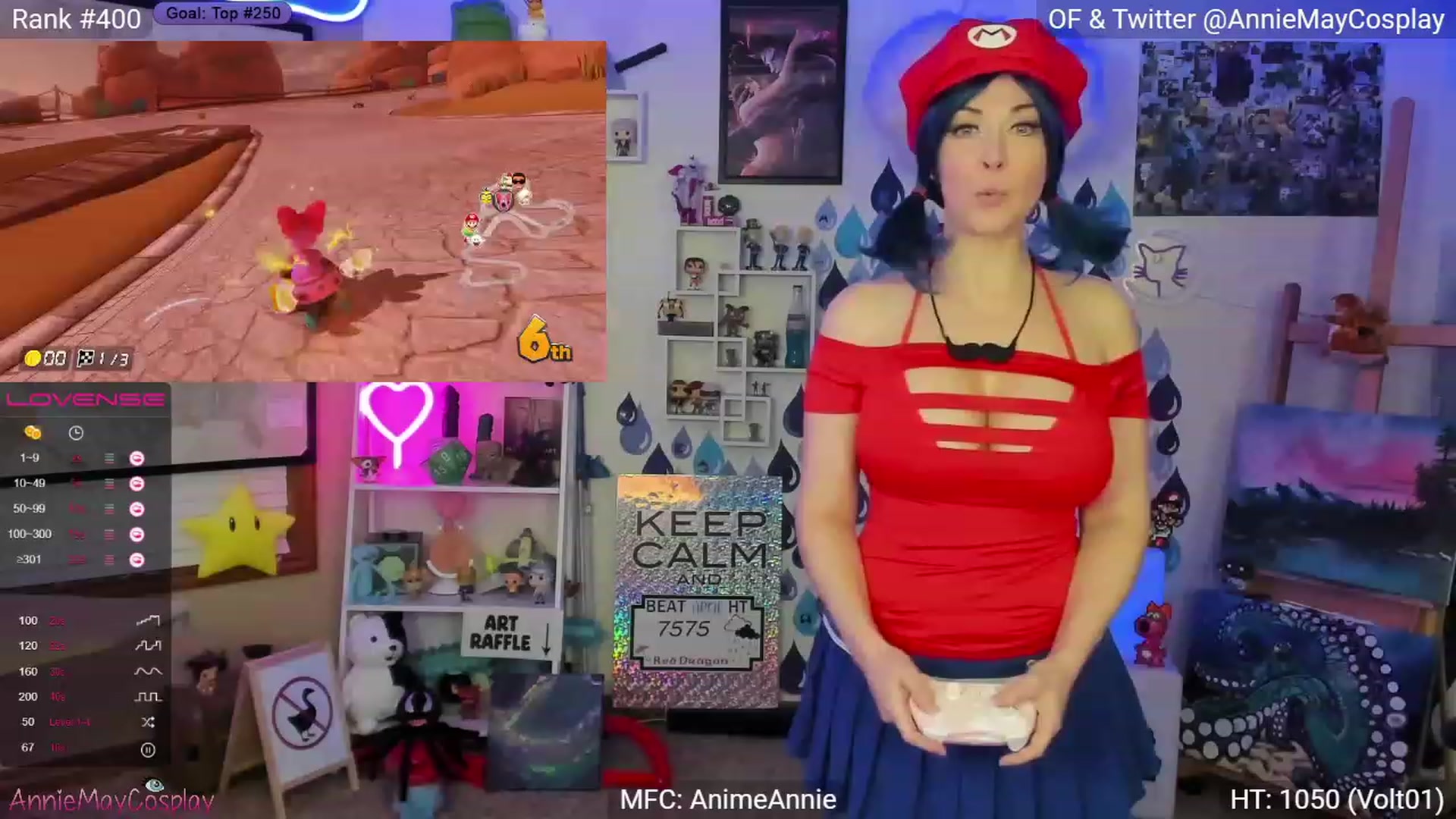 Gallery image thumbnail from AnimeAnnie's myfreecams stream on, 04/25/2023, 24:56 image 19 of 20