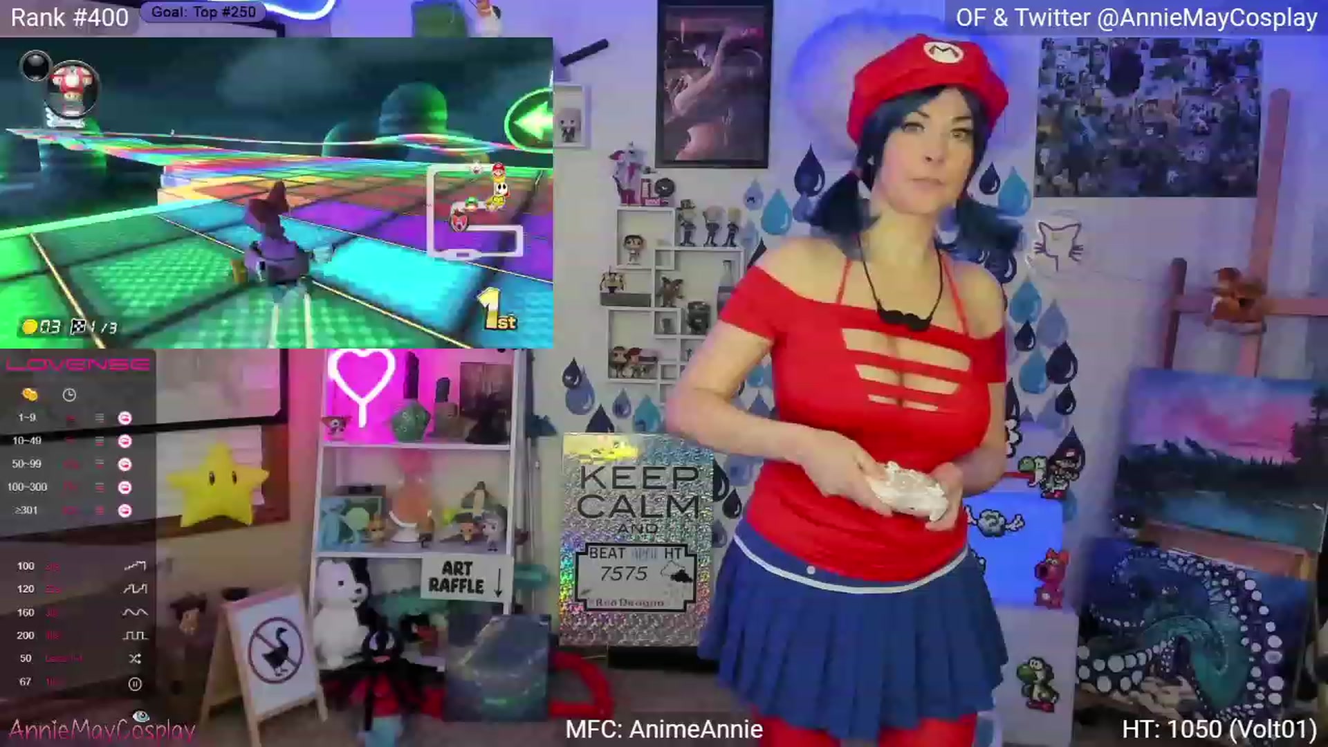 Gallery image thumbnail from AnimeAnnie's myfreecams stream on, 04/25/2023, 24:56 image 16 of 20