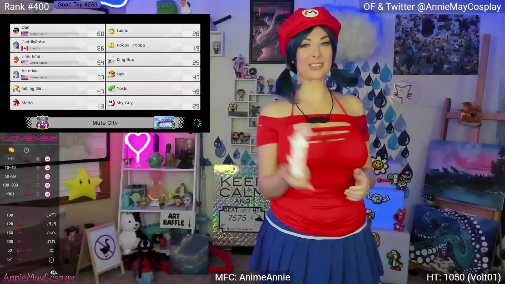 Gallery image thumbnail from AnimeAnnie's myfreecams stream on, 04/25/2023, 24:56 image 8 of 20