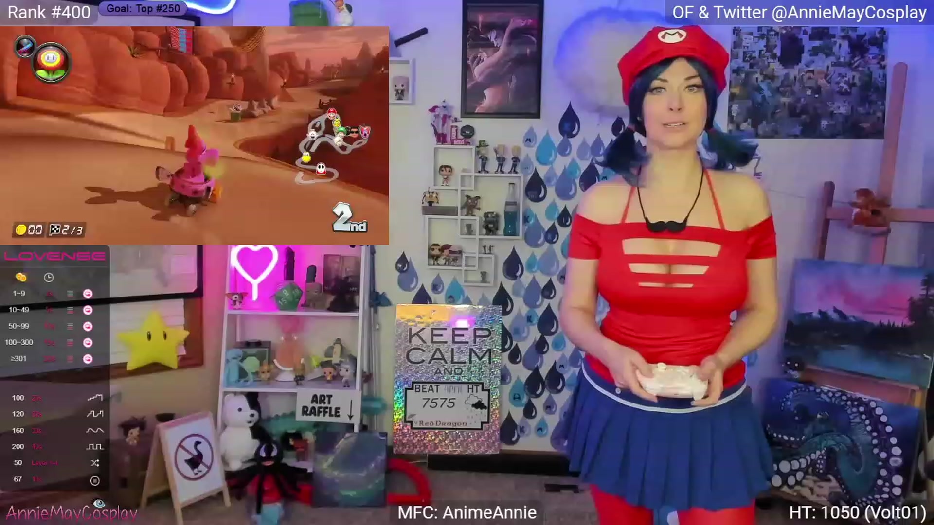 Gallery image thumbnail from AnimeAnnie's myfreecams stream on, 04/25/2023, 24:56 image 20 of 20
